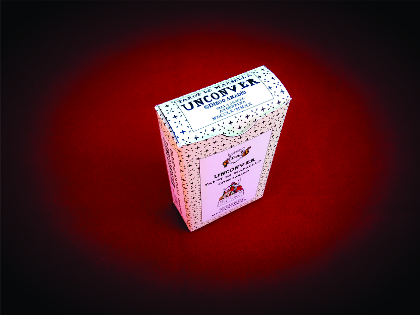 Cartas de Tarot UnConver. Mazo completo. Edición Tradicional en Caja