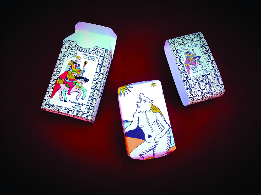 Cartas de Tarot UnNoblet. Mazo completo. Edición Tradicional en Caja