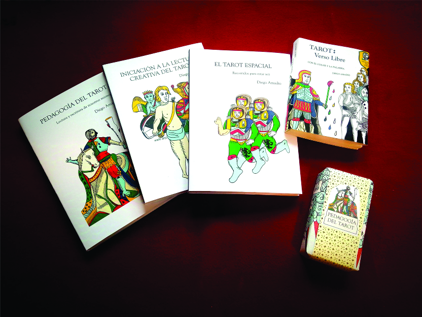 EL TAROT ESPACIAL + PEDAGOGIA DEL TAROT + INICIACIÓN A LA LECTURA CREATIVA + TAROT VERSO LIBRE + TAROT UNCONVER TRADICIONAL