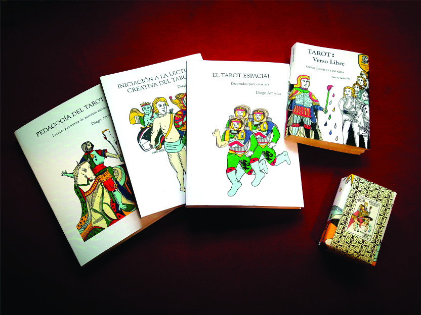 EL TAROT ESPACIAL + PEDAGOGIA DEL TAROT + INICIACIÓN A LA LECTURA CREATIVA + TAROT VERSO LIBRE + TAROT UNNOBLET TRADICIONAL