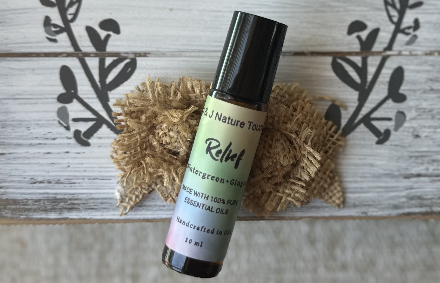 Relief Essential Oils Roll-On (Wintergreen & Ginger)