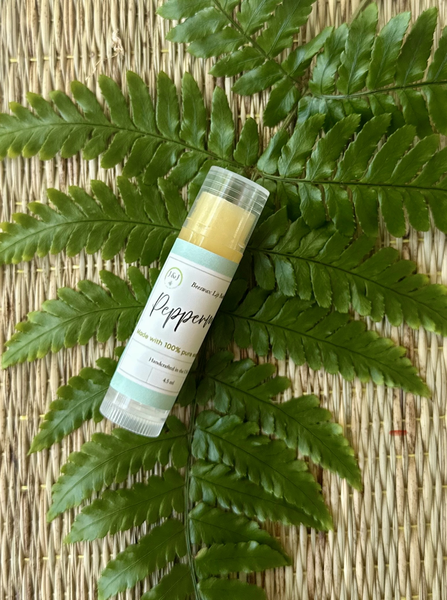 Refreshing Peppermint Lip Balm