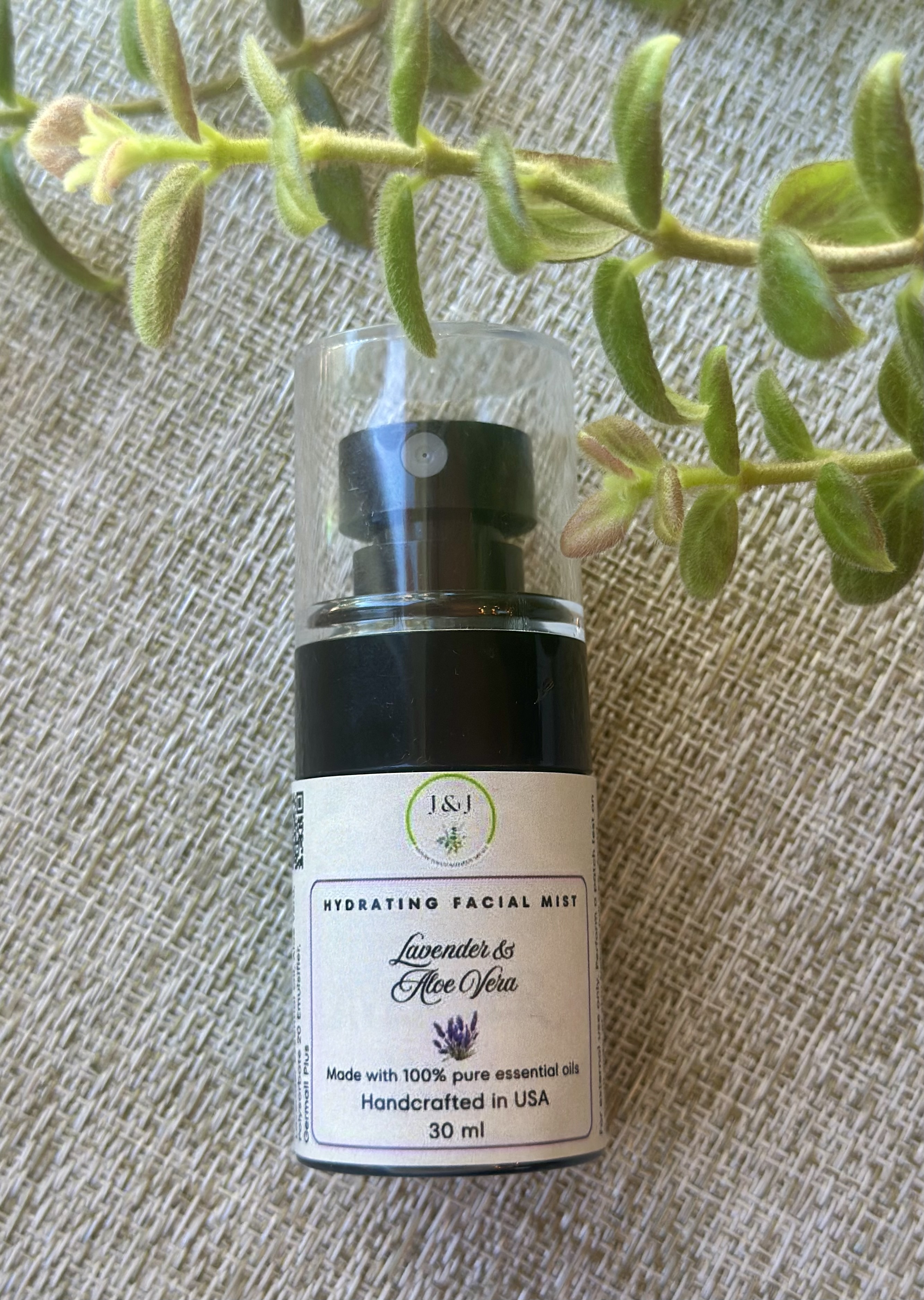 Hydrating Facial Mist – Lavender & Aloe Vera