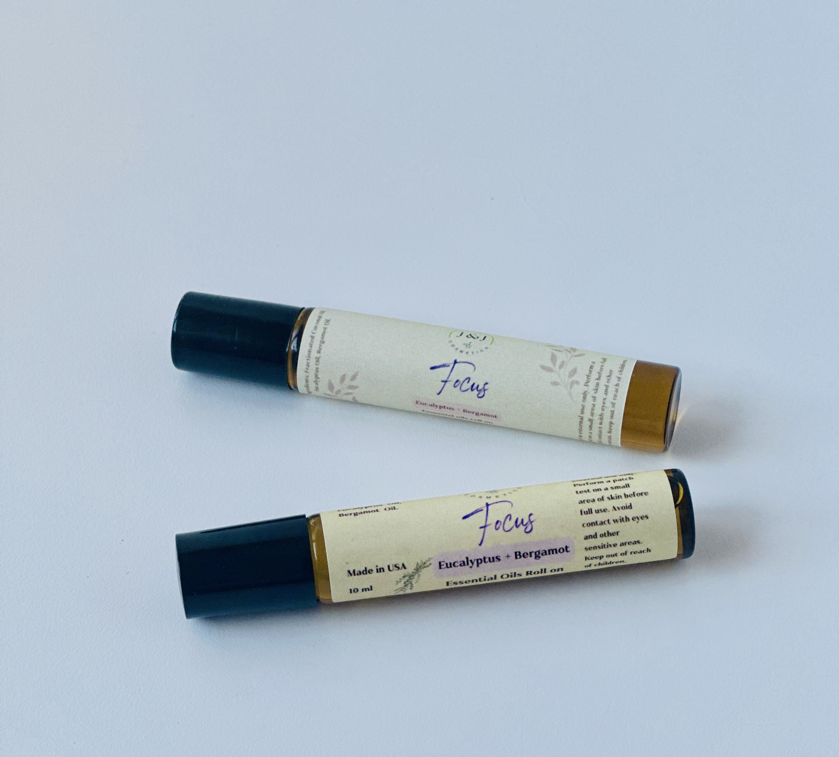 Focus Essential Oils Roll-On (Eucalyptus & Bergamot)