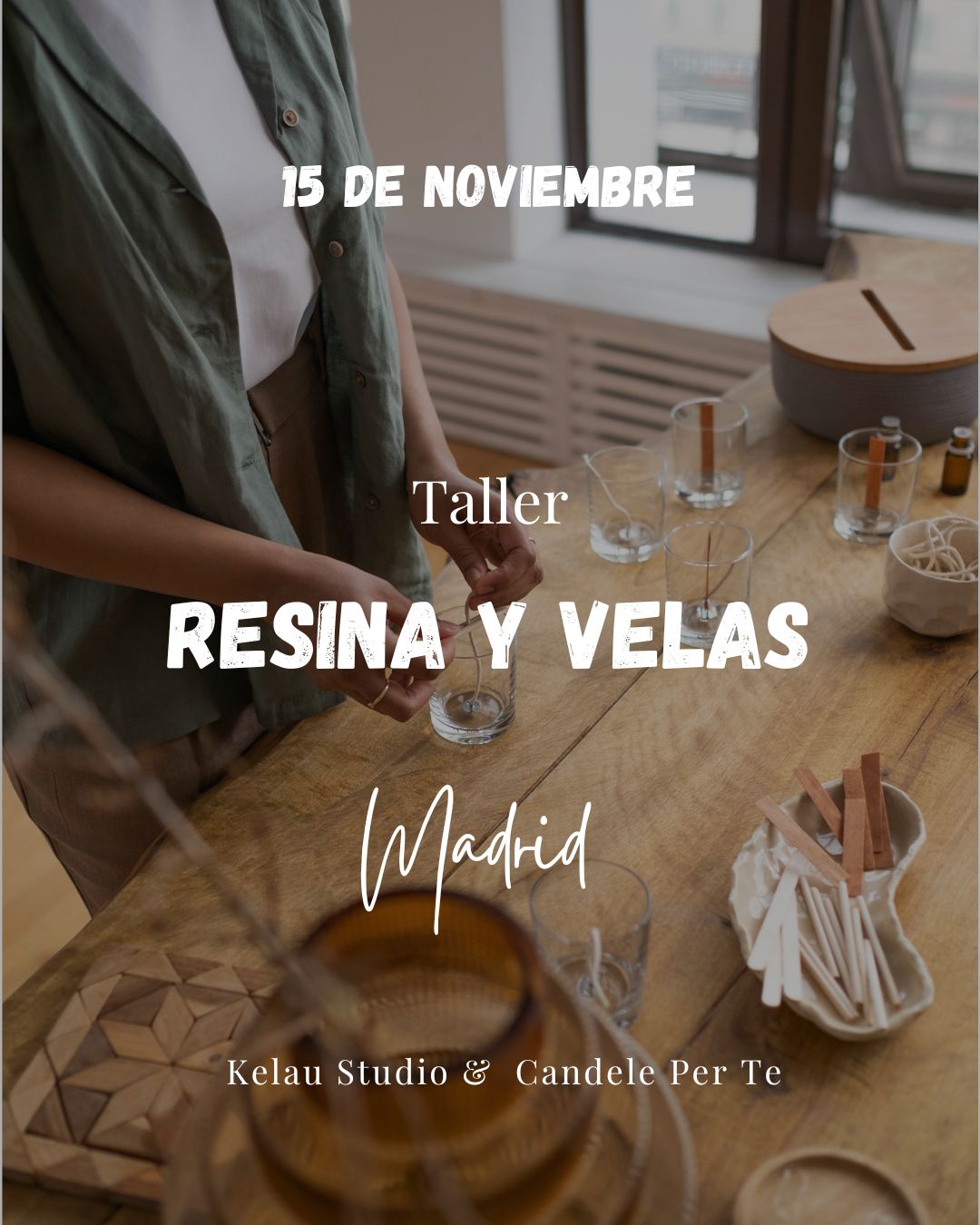 Taller de Resina y Velas