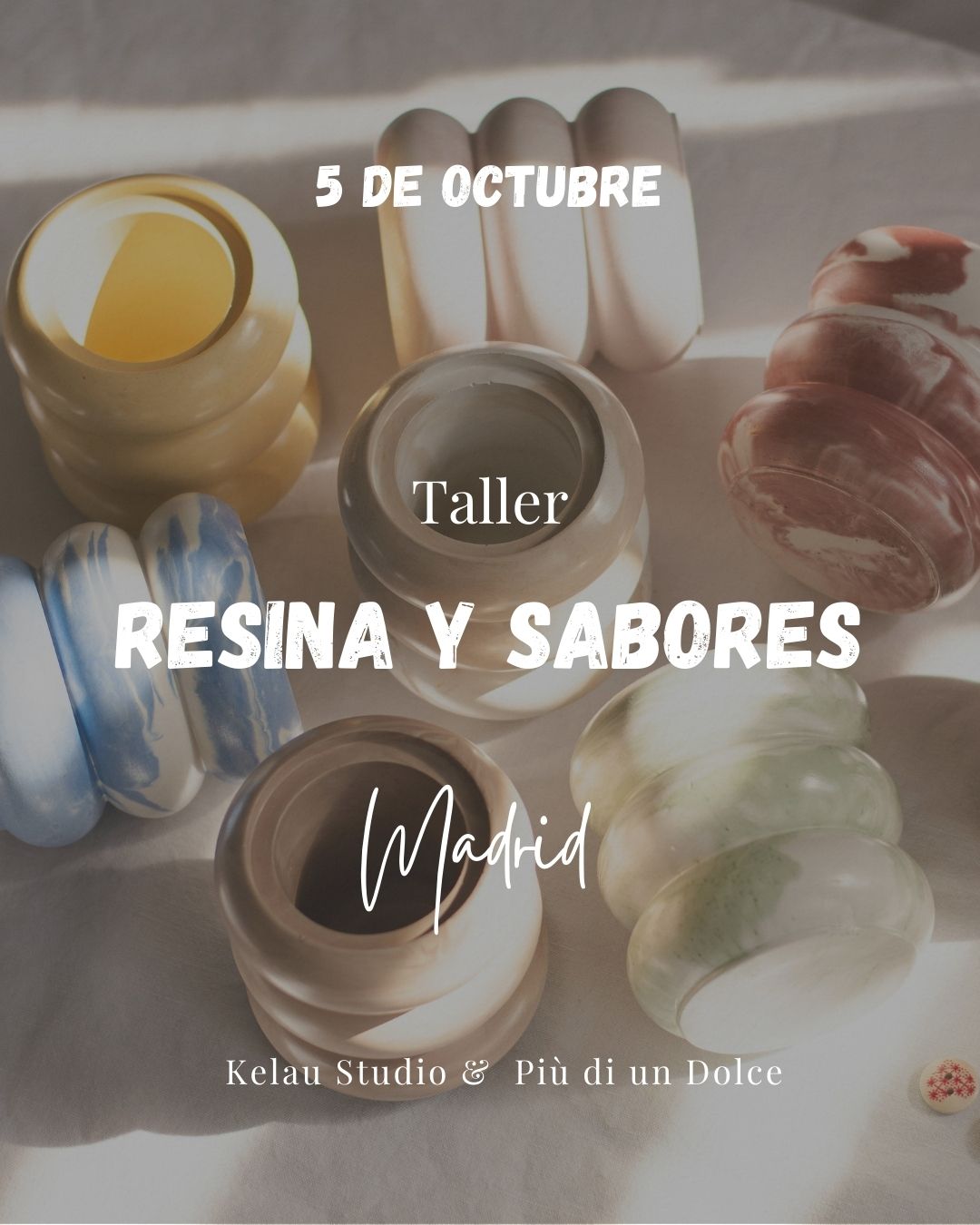 Taller Resina y Sabores