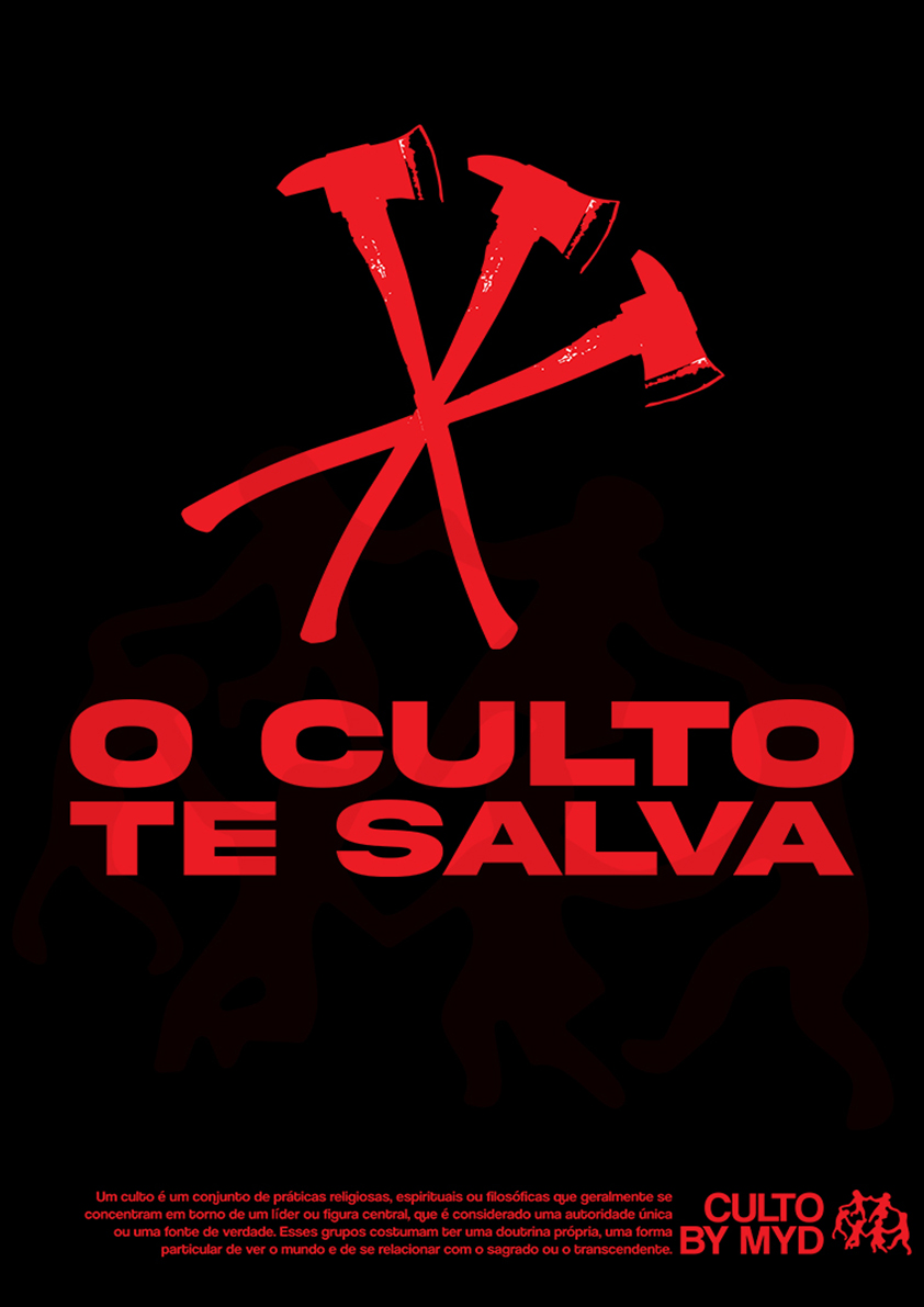 Cartaz O CULTO TE SALVA