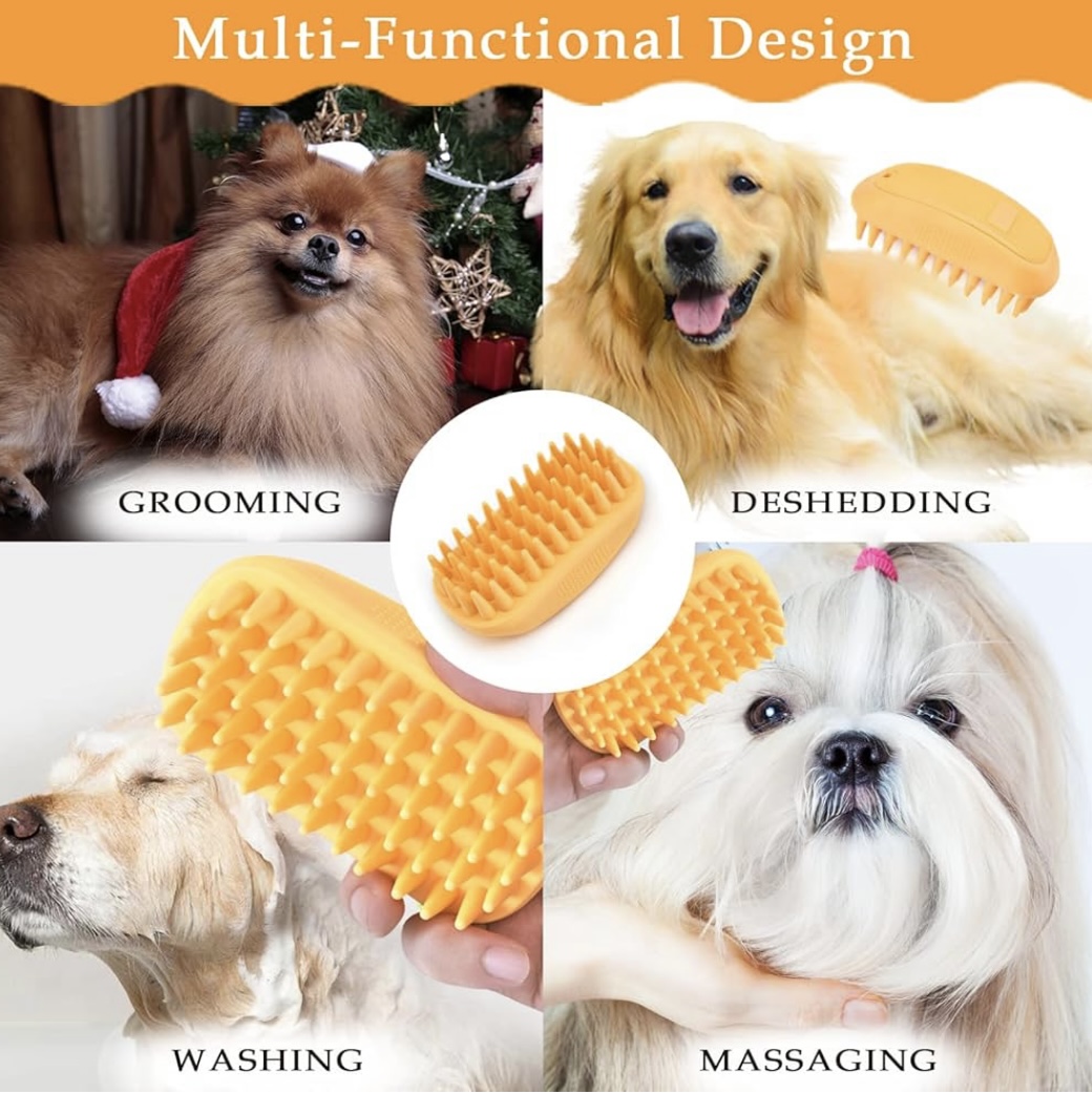 SafeTouch Brush – Gentle Shed Control for Sensitive Pets