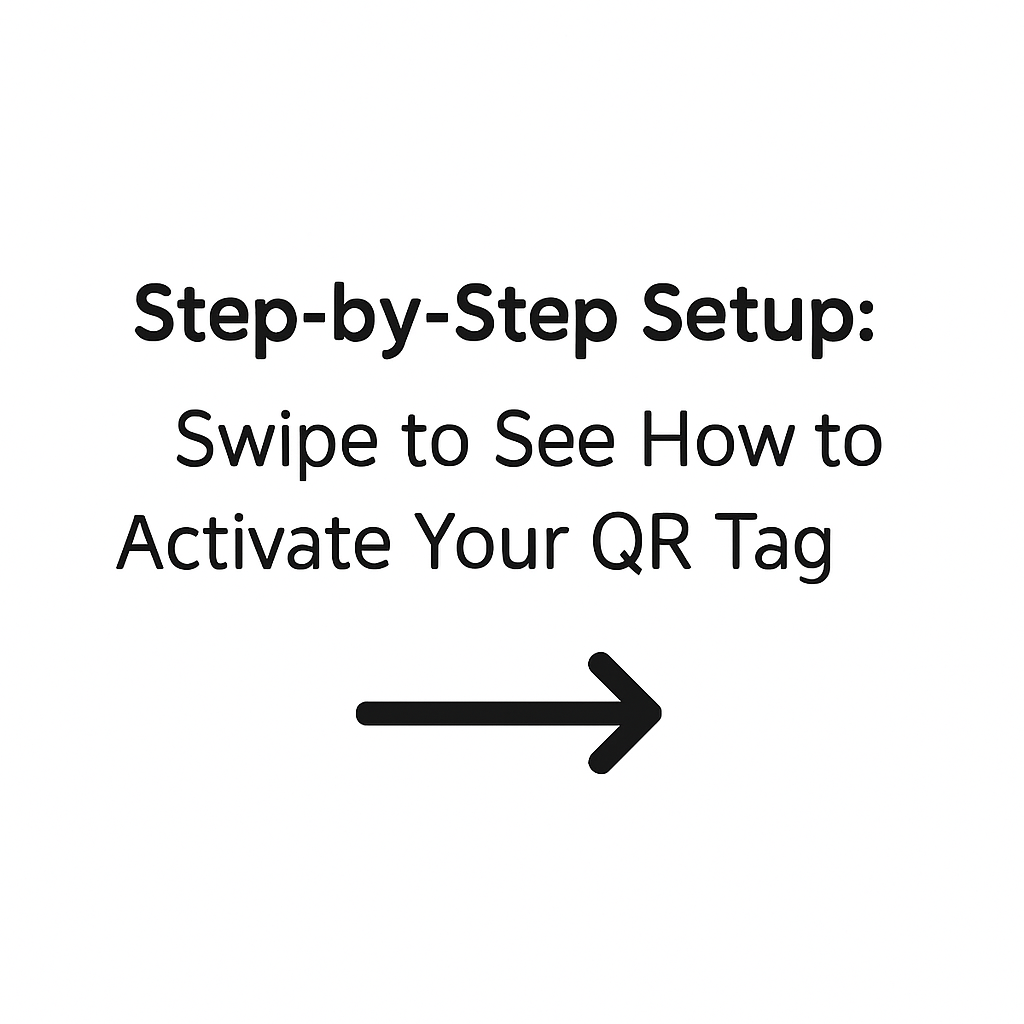 Lost-Pet Rescue QR Code ID Tag