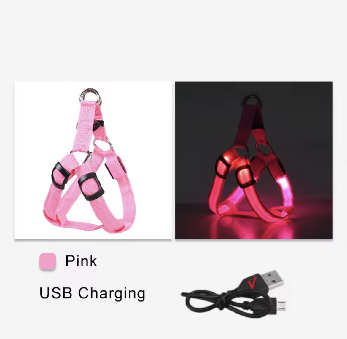 LightBurst Harness – Body Visibility for Night Walks