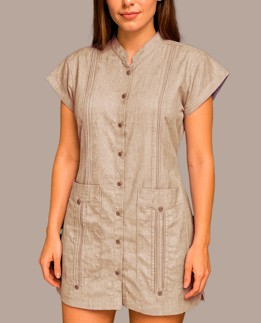 GUAYAVESTIDO BEIGE