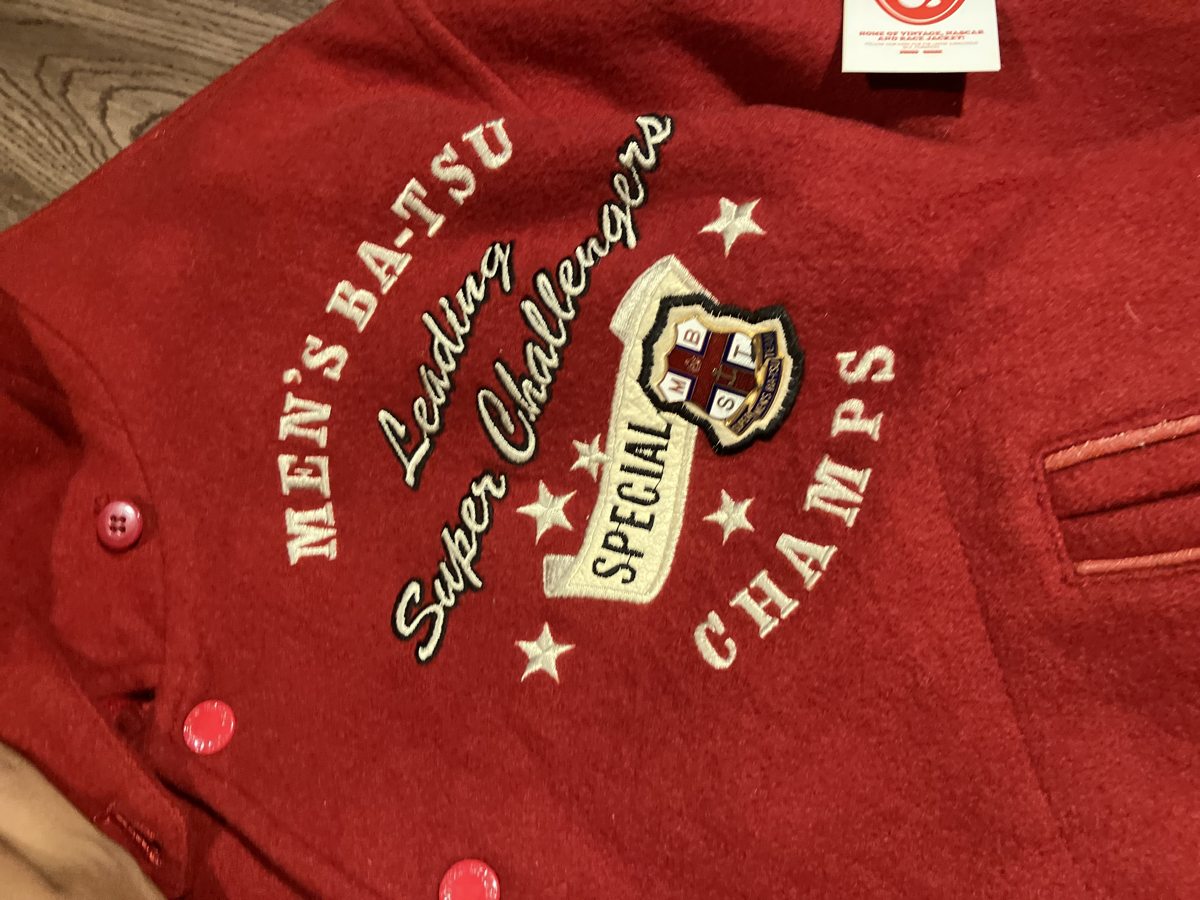 Man Batsu Wool Varsity Jacket