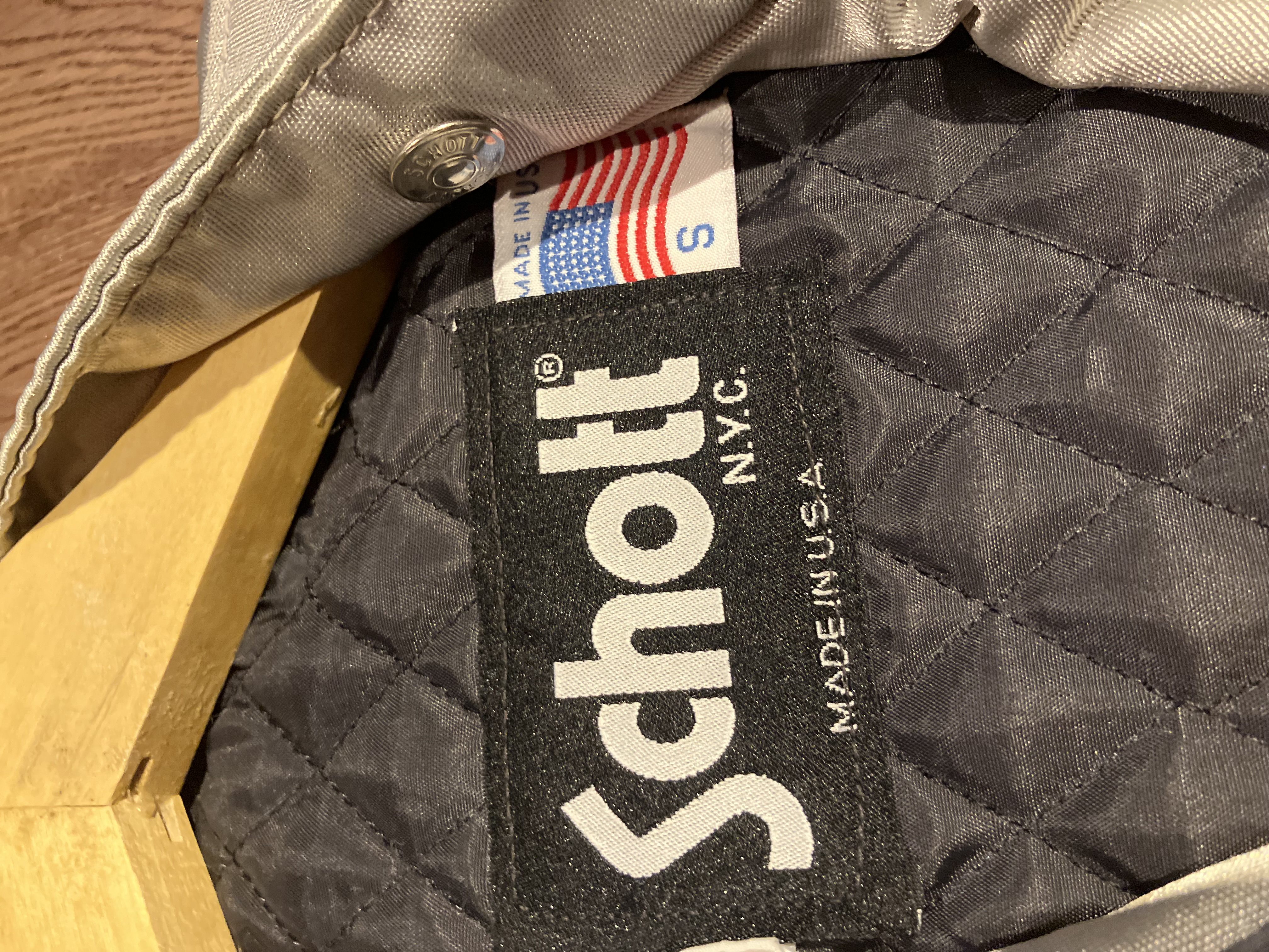 Schott MOTO Silver Jacket