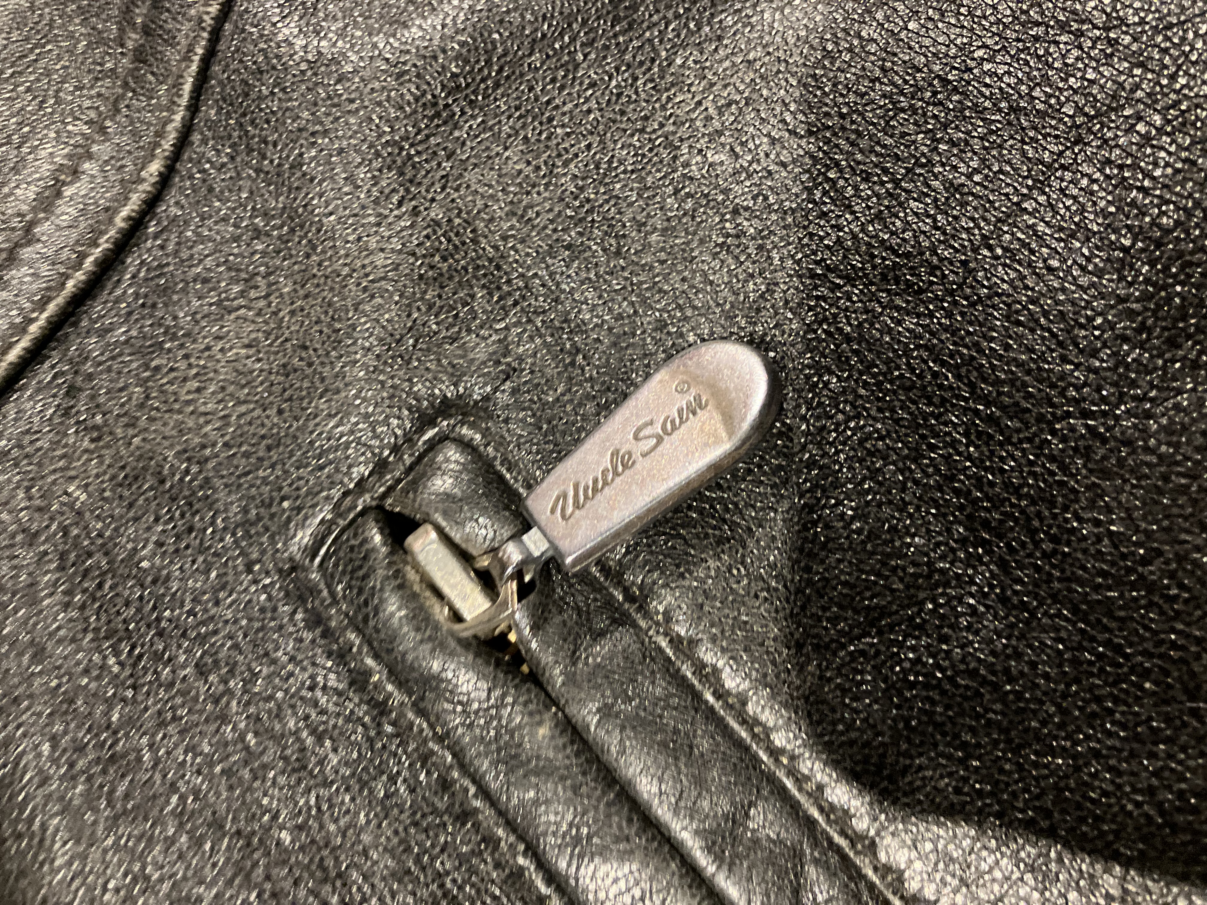 Uncle Sam Flight Leather Jacket