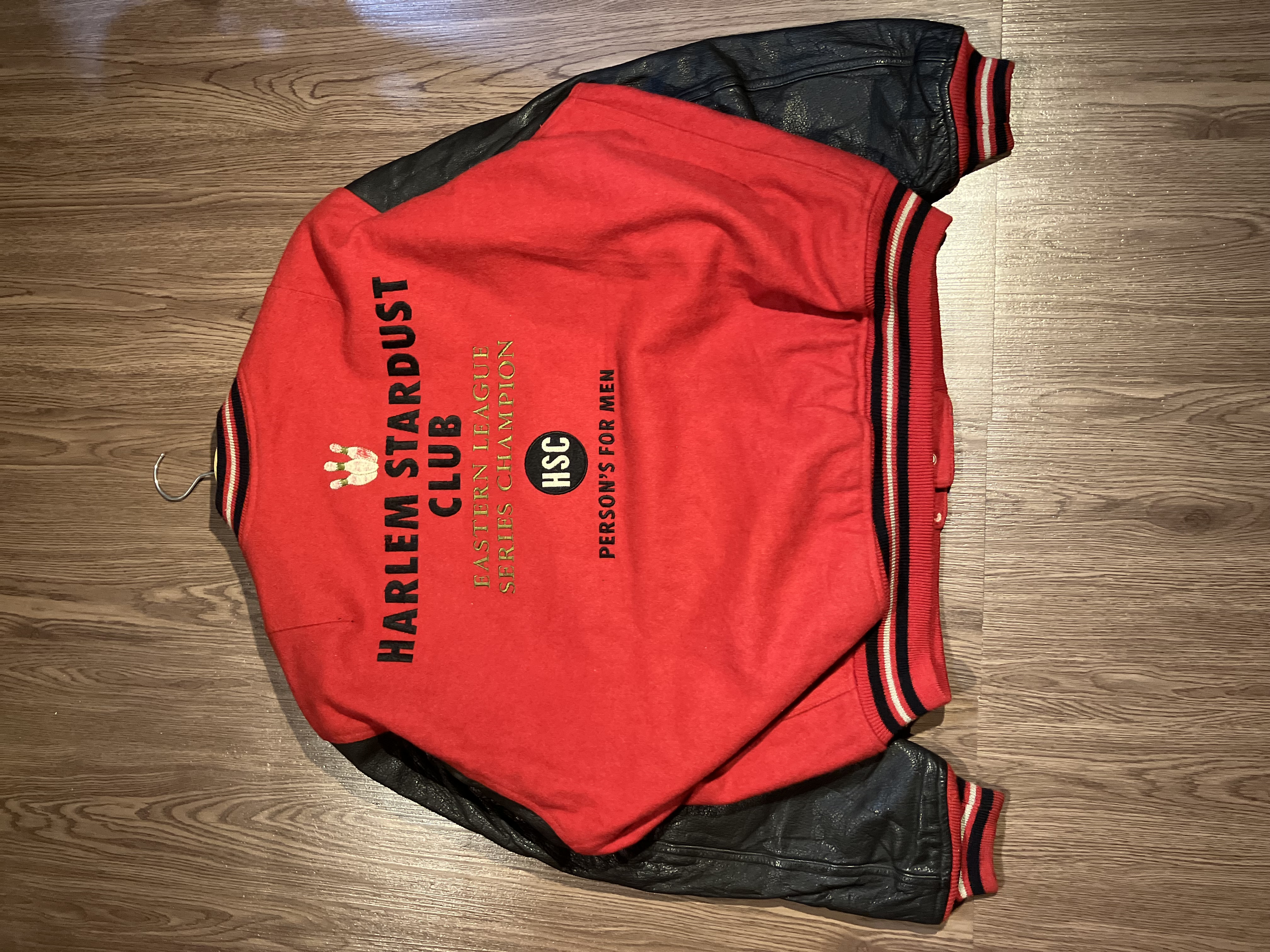 PPFM Mix Wool Leather Varsity Jacket