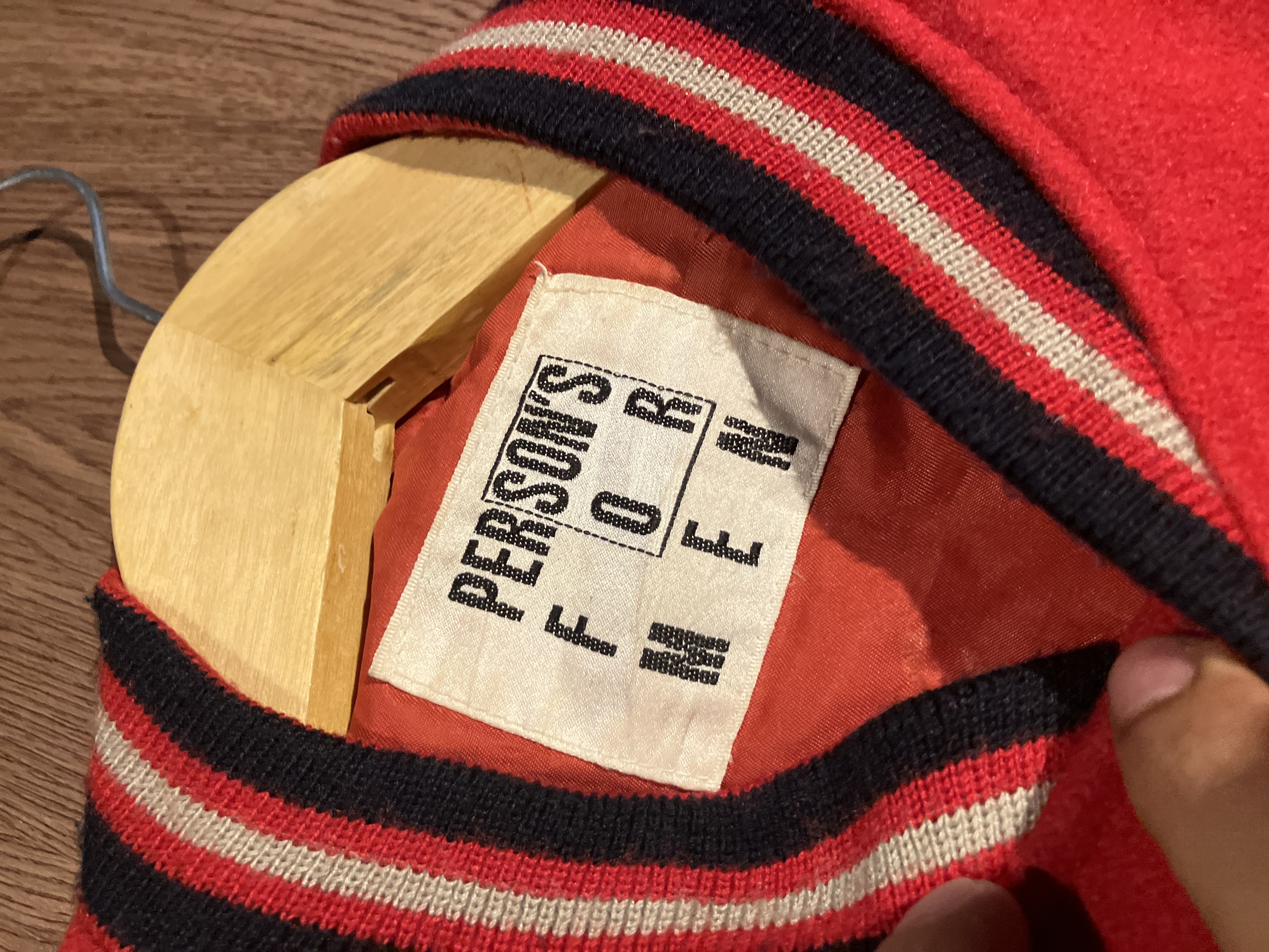 PPFM Mix Wool Leather Varsity Jacket