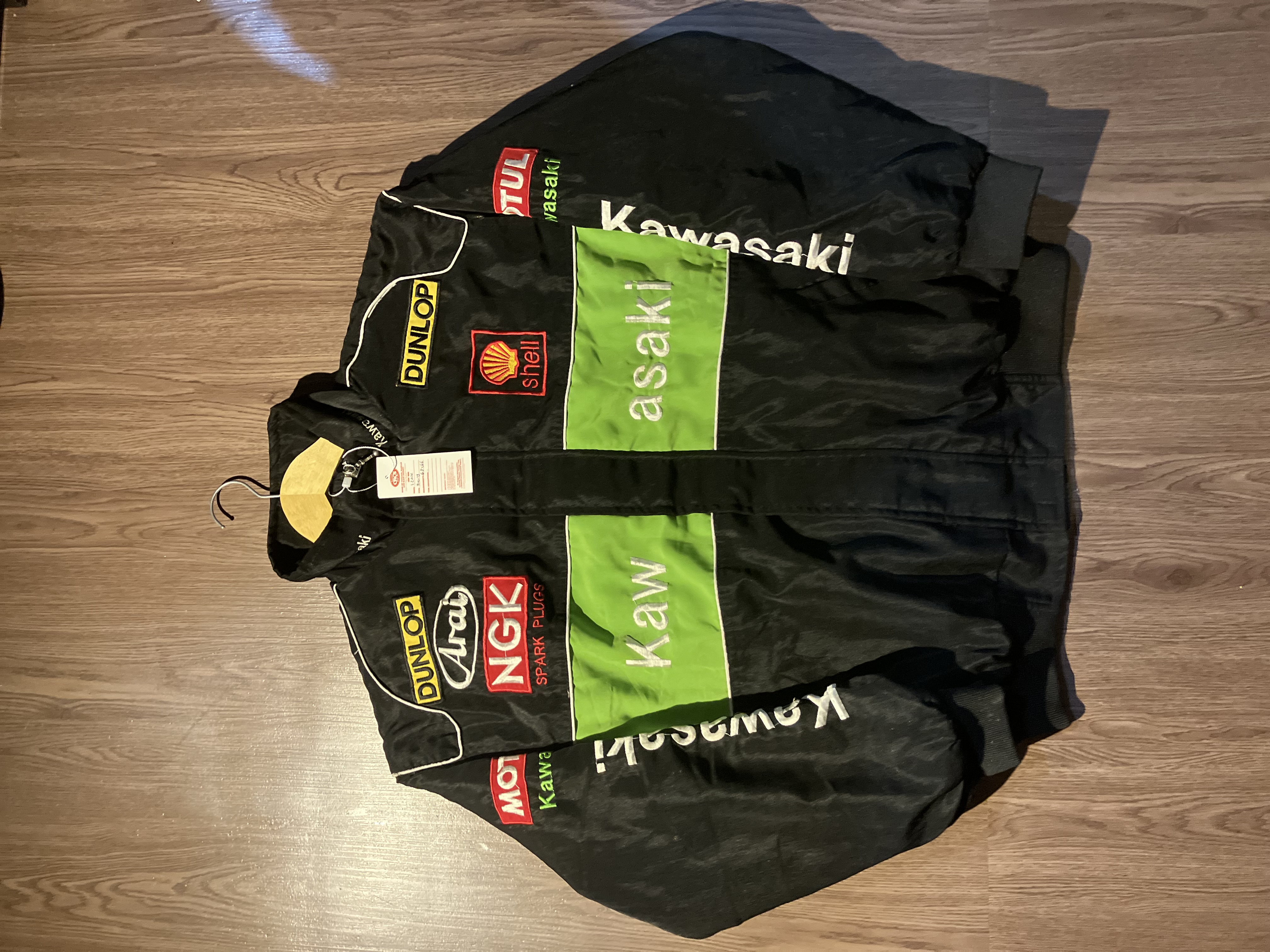 [L] MOTO Kawasaki Team Racing Jacket