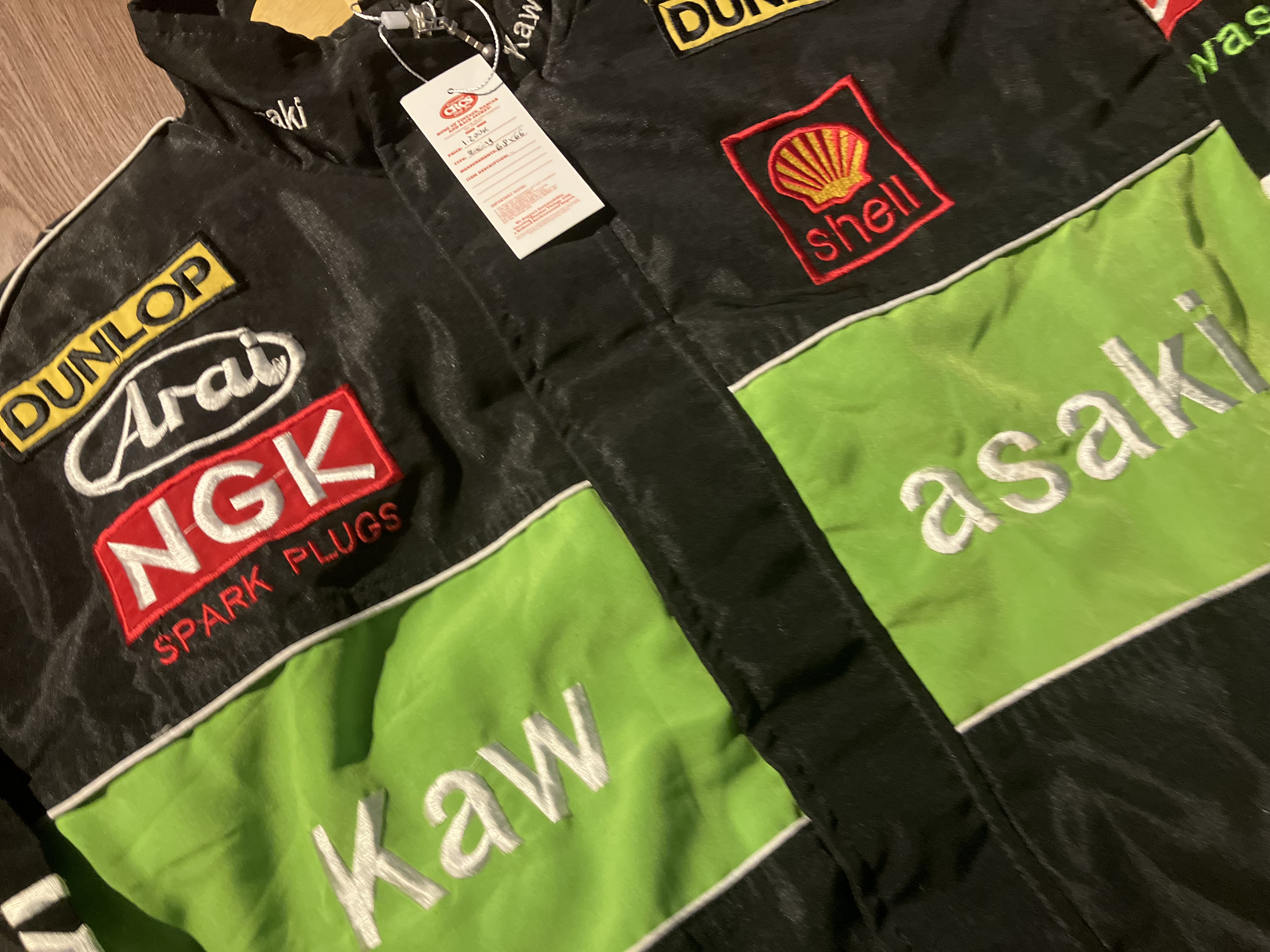 [L] MOTO Kawasaki Team Racing Jacket