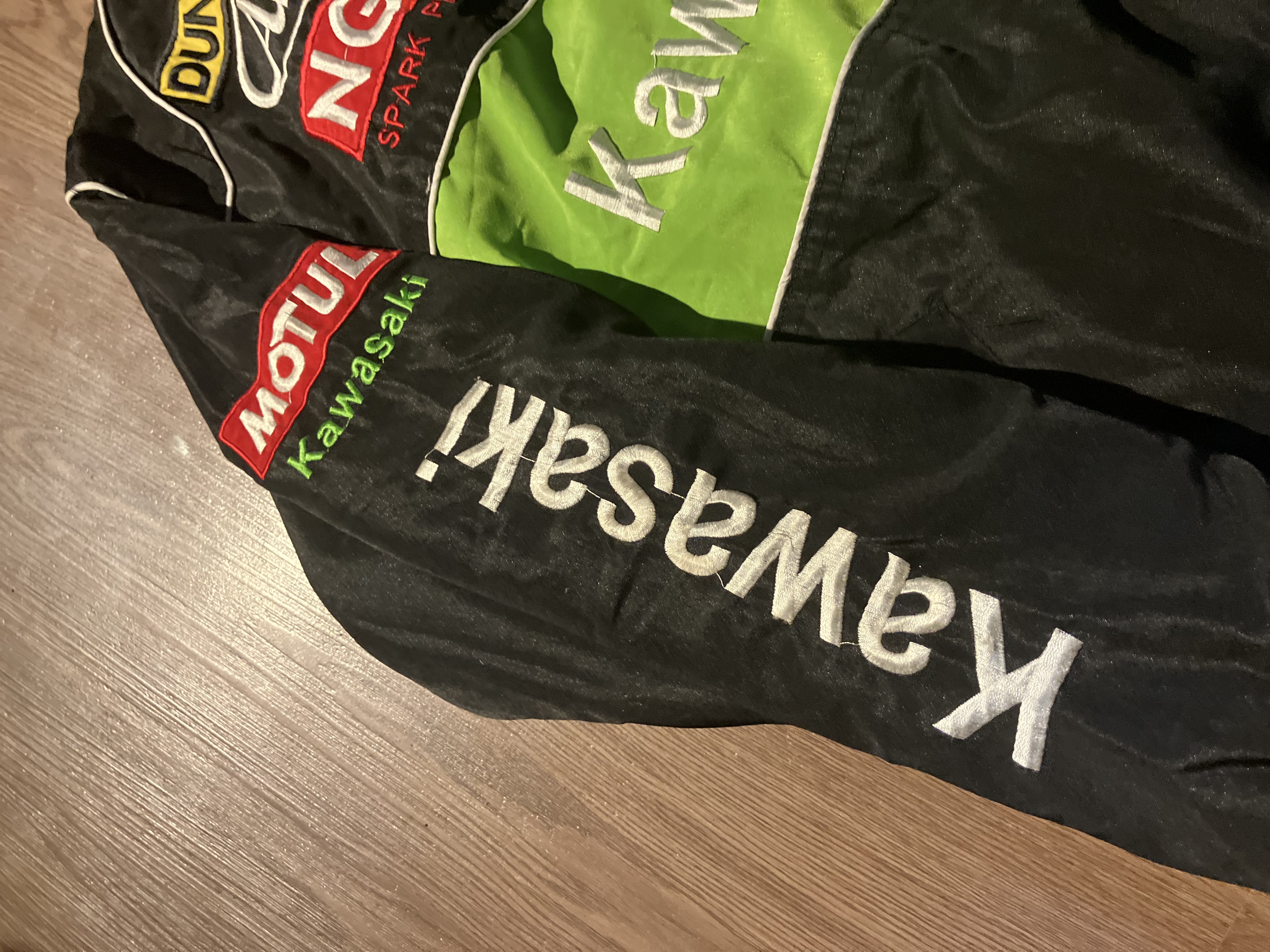 [L] MOTO Kawasaki Team Racing Jacket