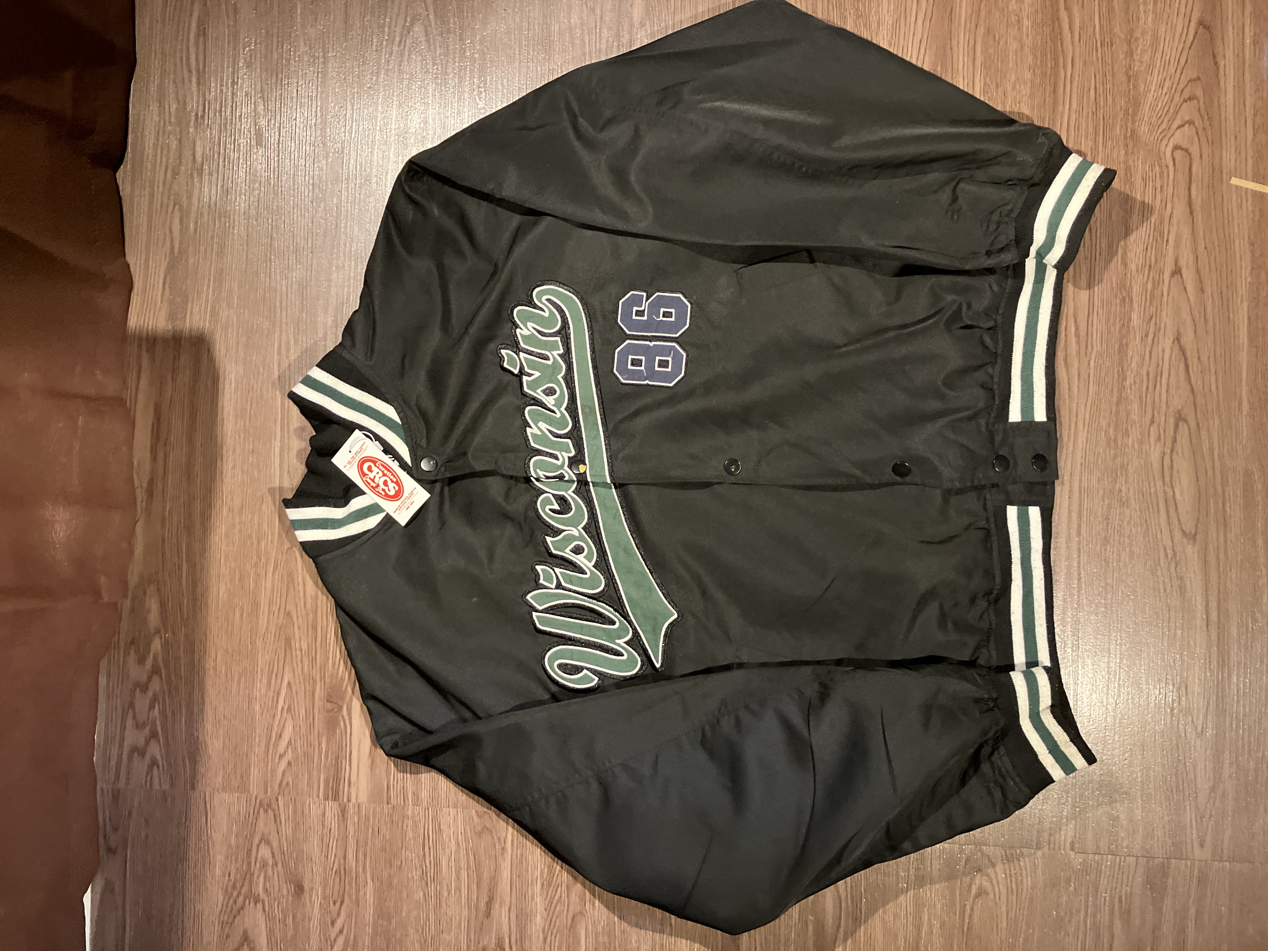 [L] Wisconsin Varsity Jacket