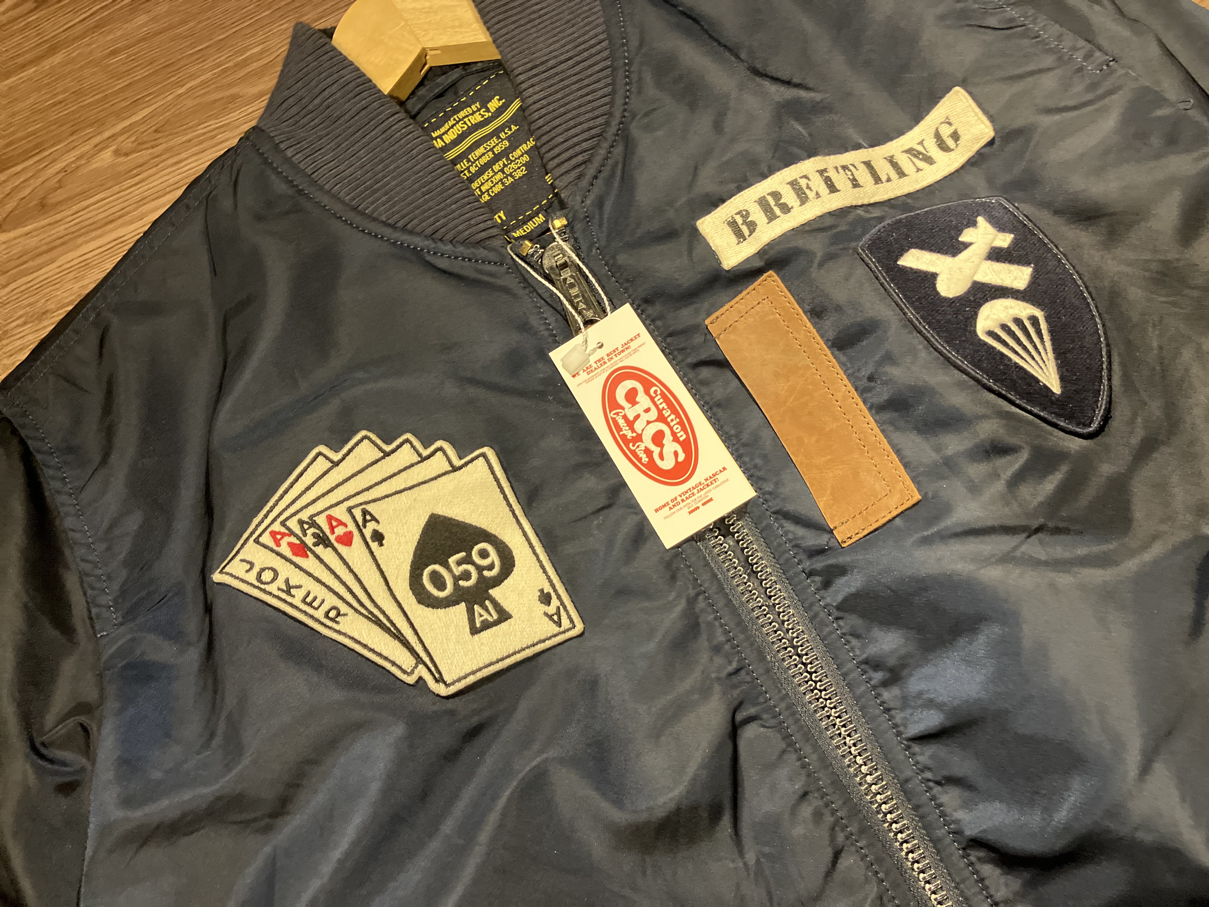 [XL] Alpha Industries Breitling Bomber Jacket