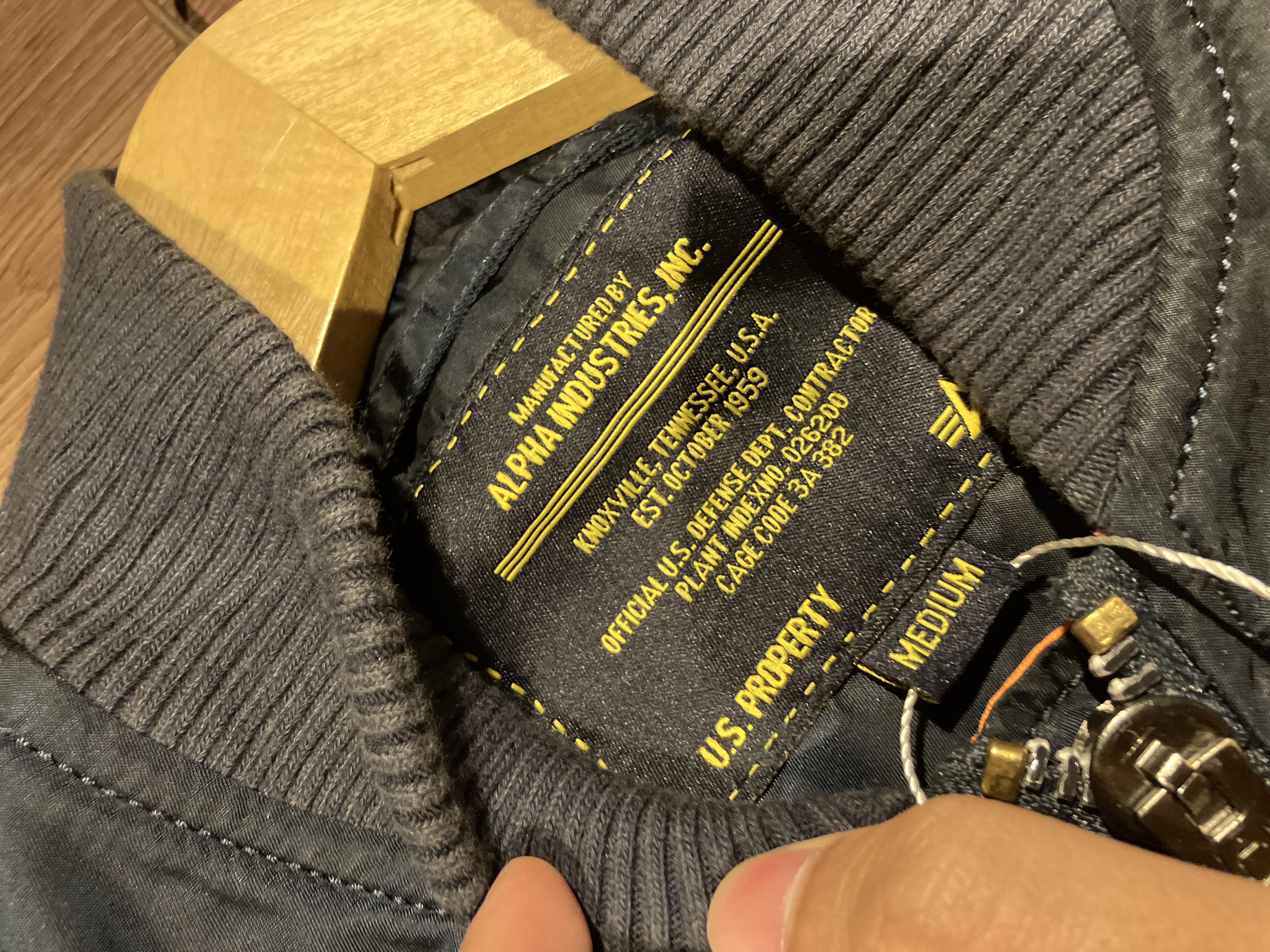 [XL] Alpha Industries Breitling Bomber Jacket