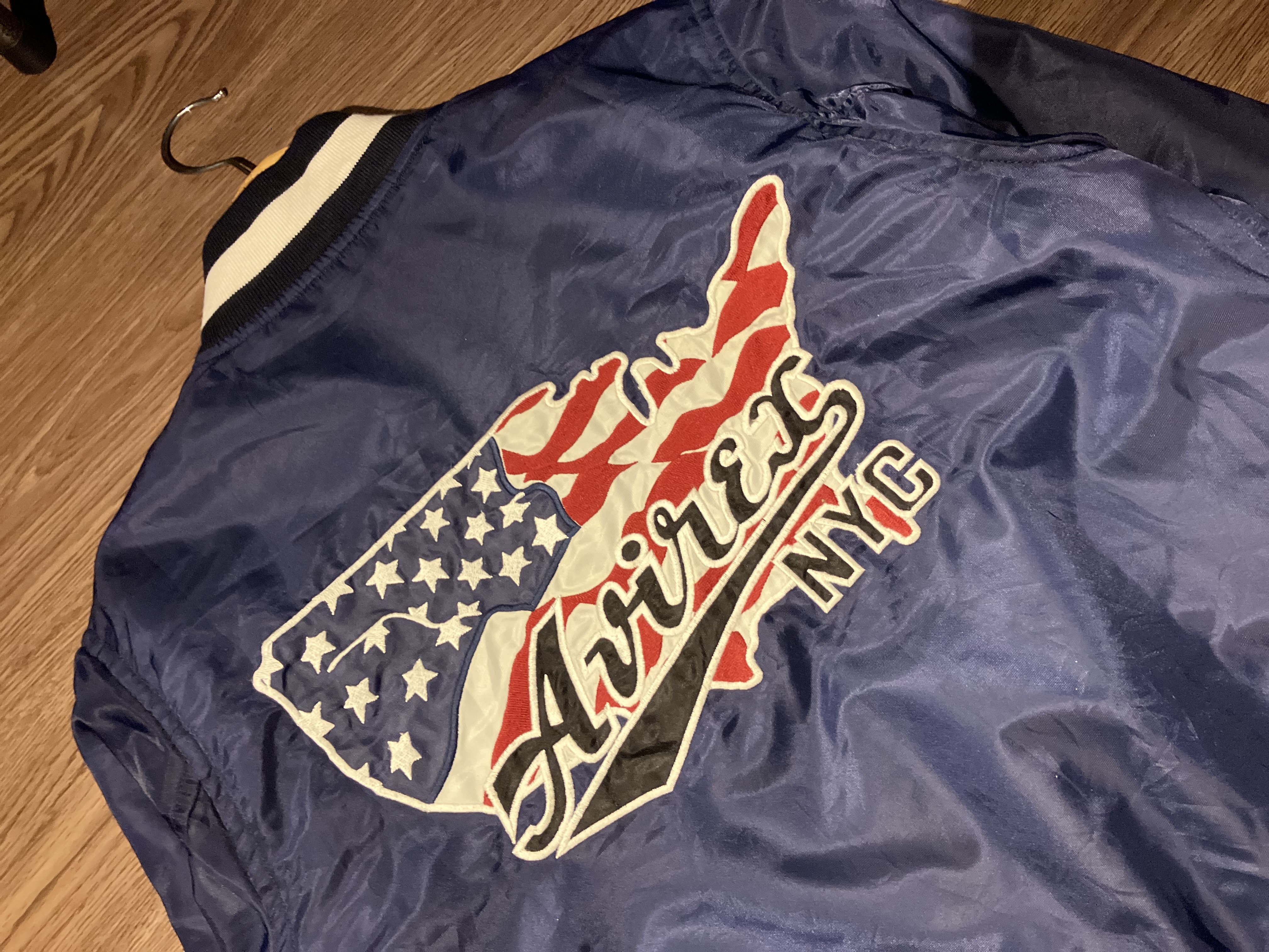 [S] Avirex USA Flag NYC 1975 Bomber Jacket