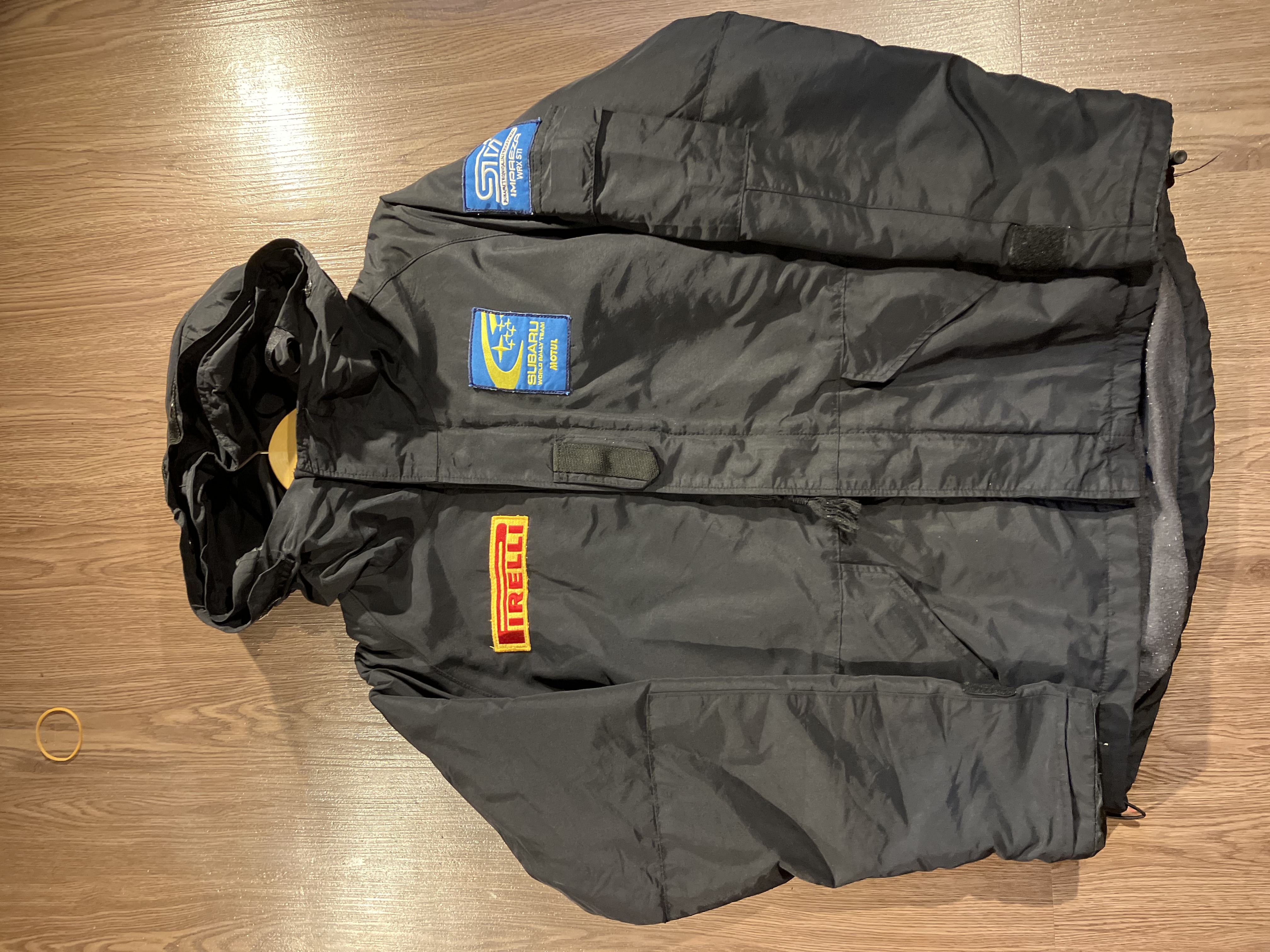 [L] Subaru WRX STI Rally Team parka Jacket