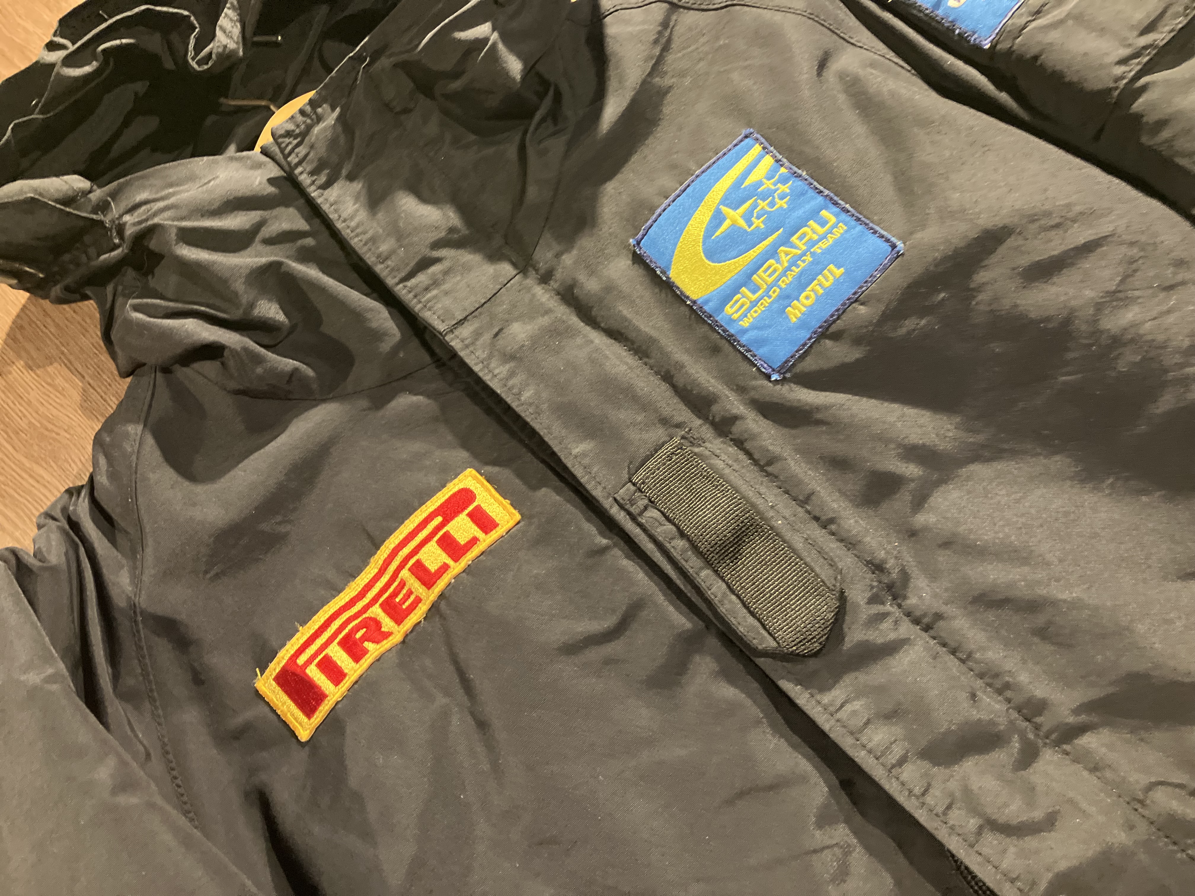 [L] Subaru WRX STI Rally Team parka Jacket