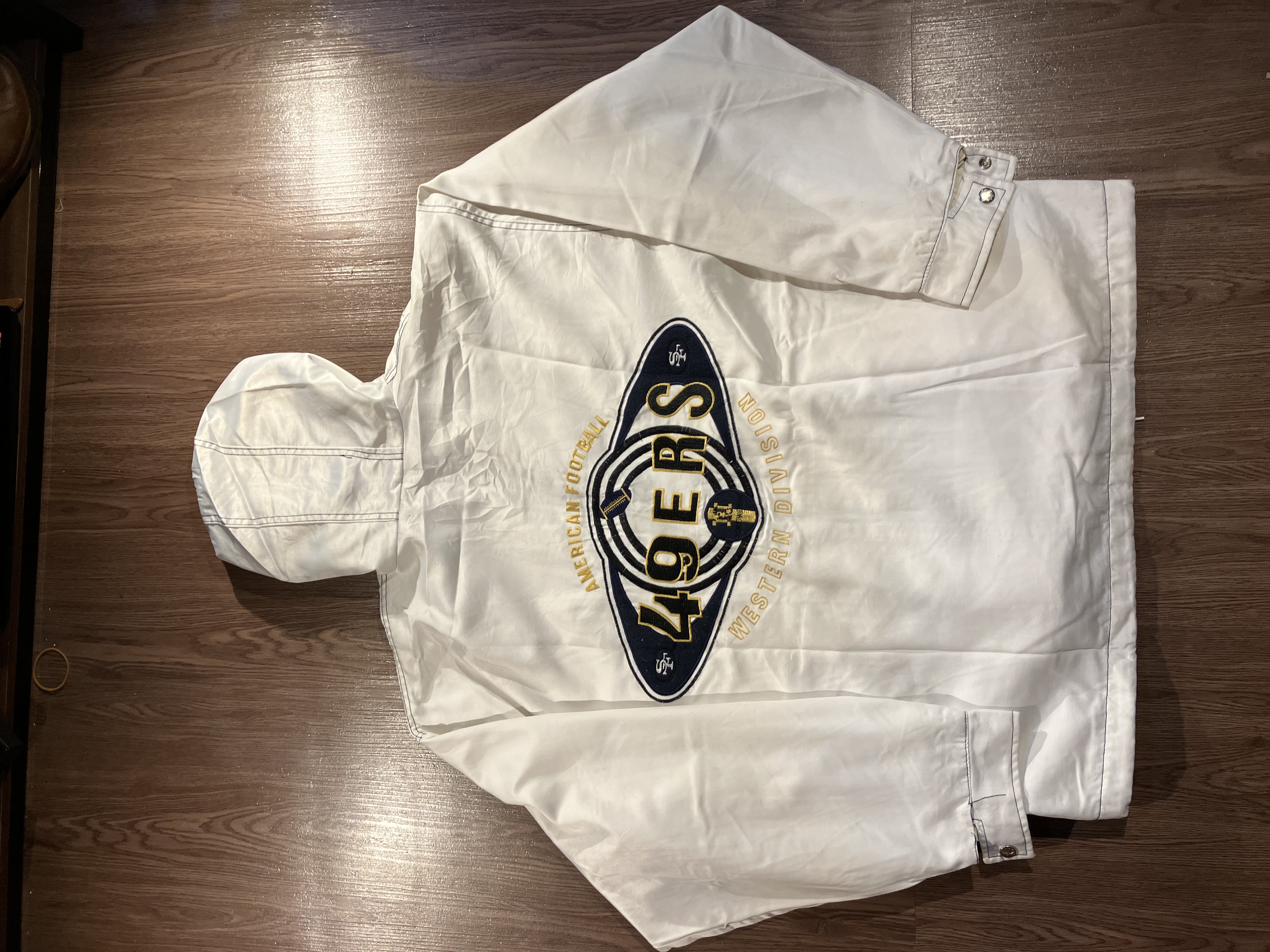 [XL] Nfl 49ers big logo Hooded Jacket