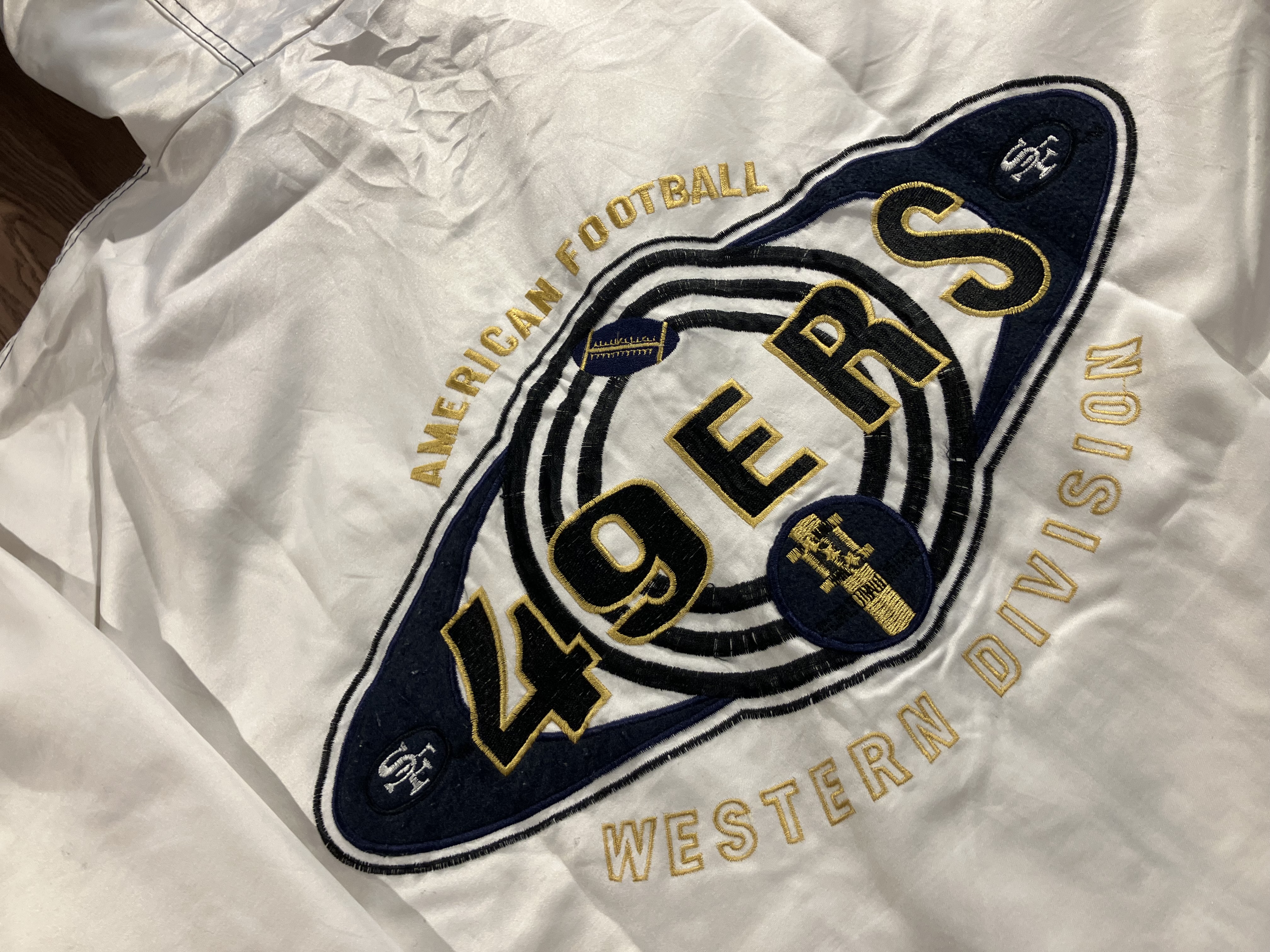 [XL] Nfl 49ers big logo Hooded Jacket