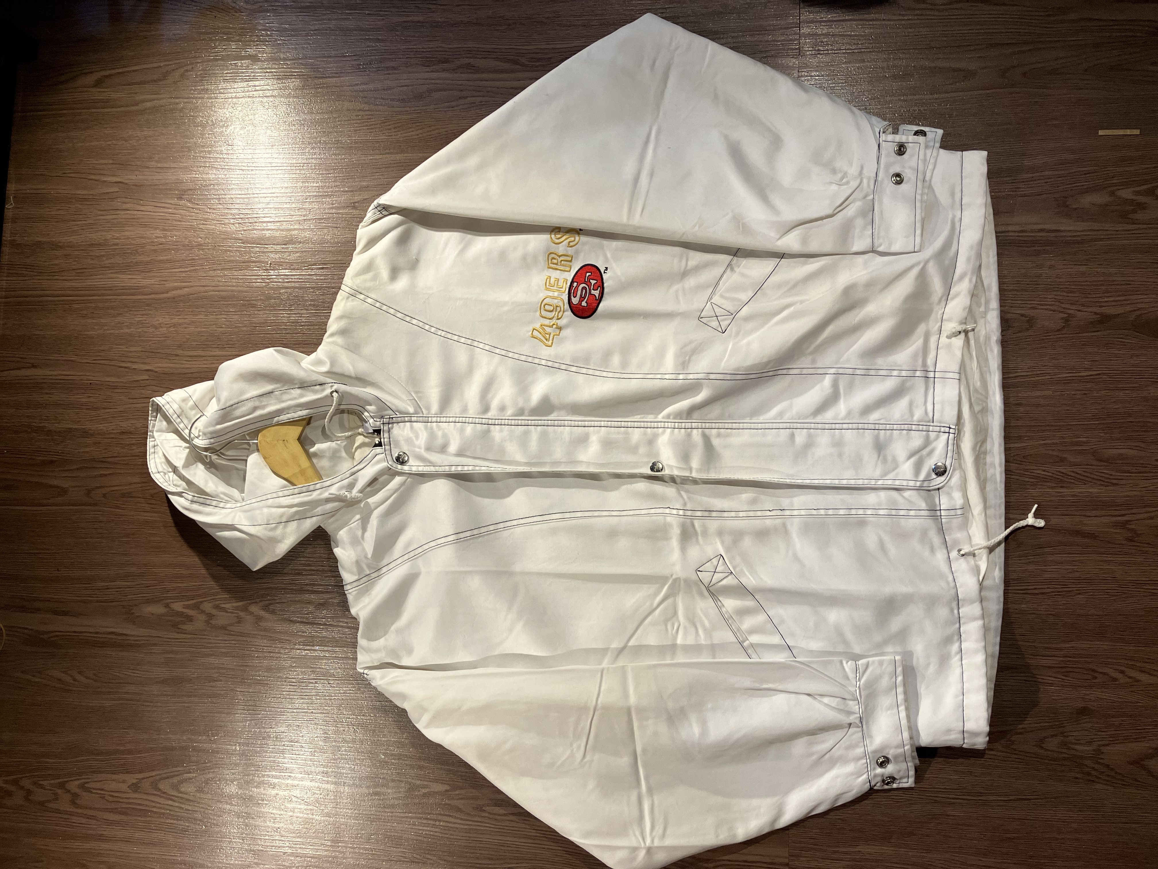 [XL] Nfl 49ers big logo Hooded Jacket