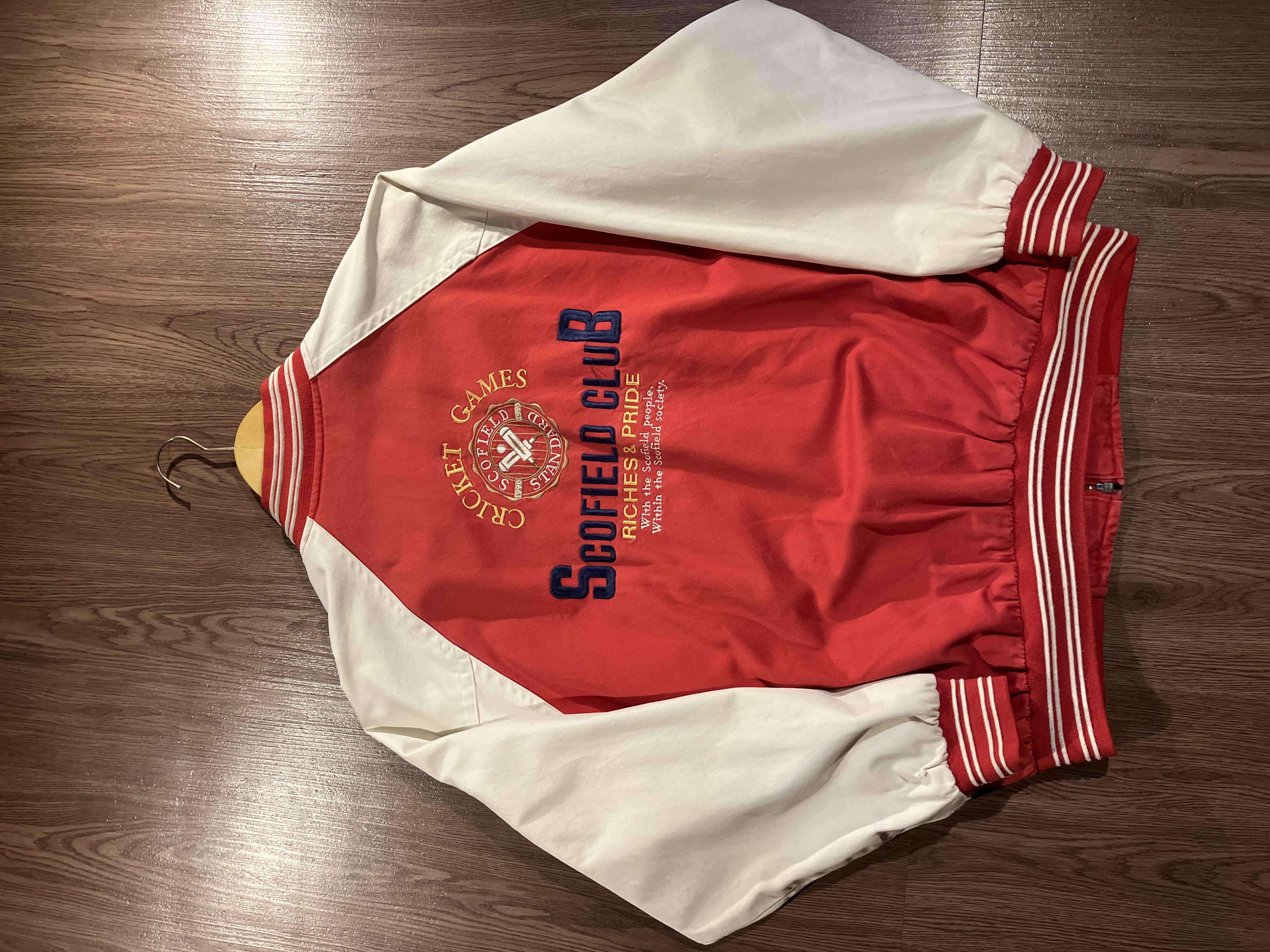 [XL] 1990s Scofield Cricket Club Team Jacket
