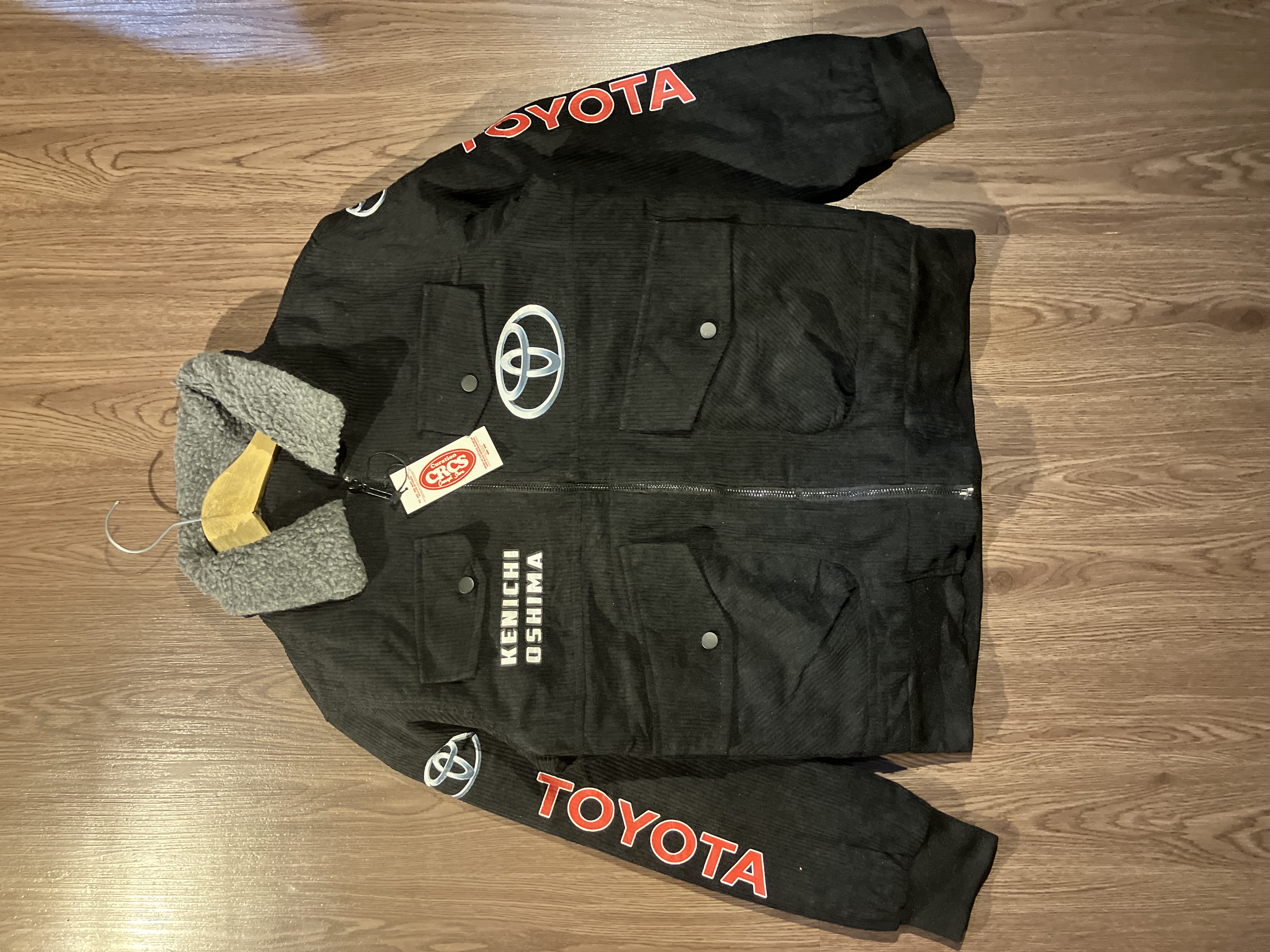 [M] Toyota Big Logo Corduroy Jacket