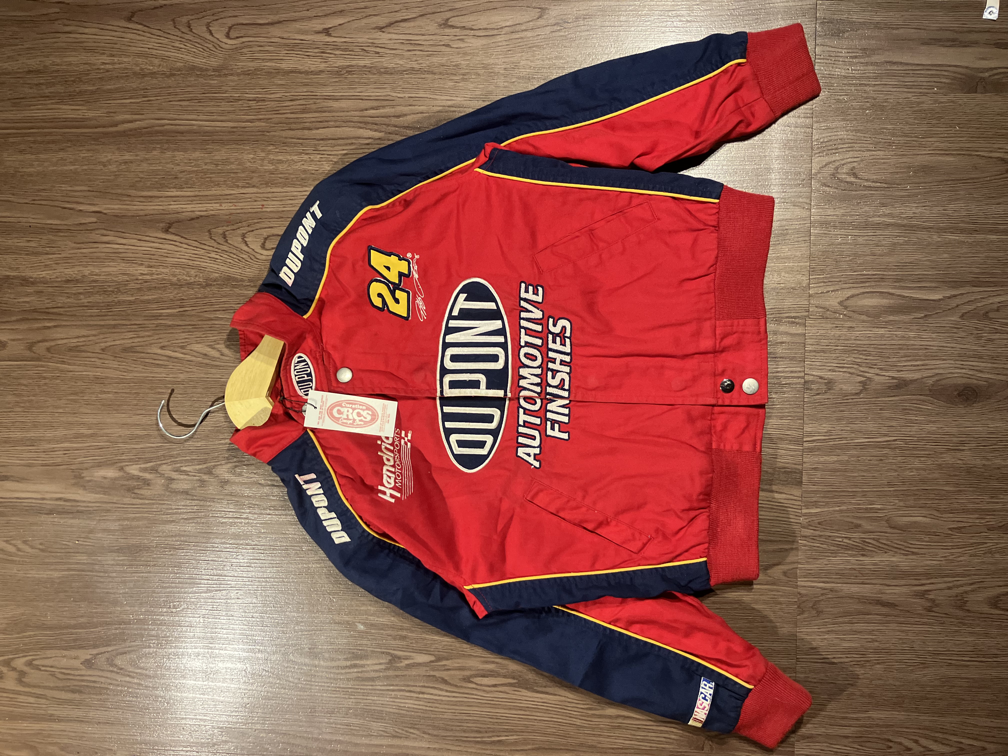 [S] NASCAR Dupont Racing jacket by winning circle