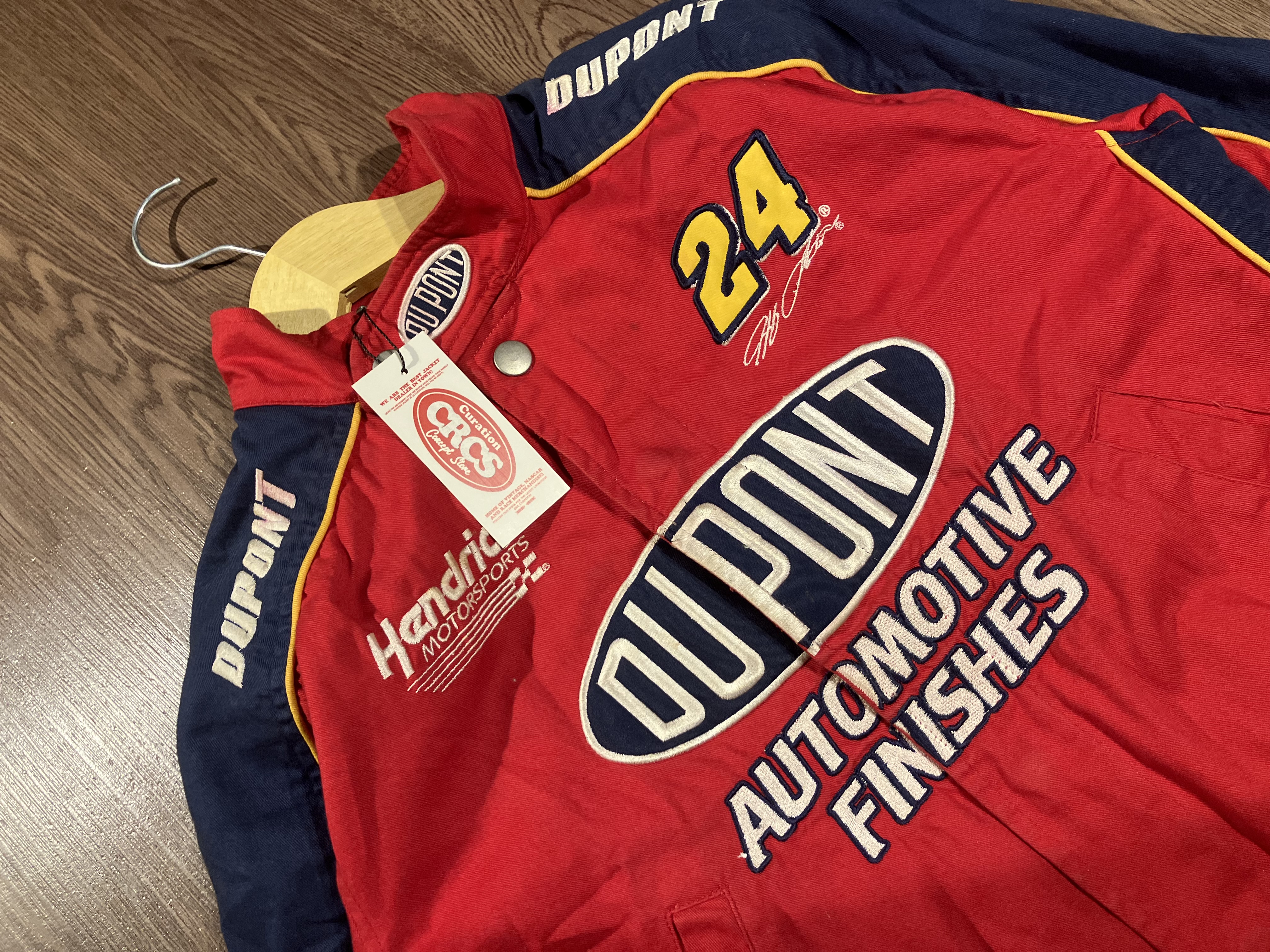 [S] NASCAR Dupont Racing jacket by winning circle