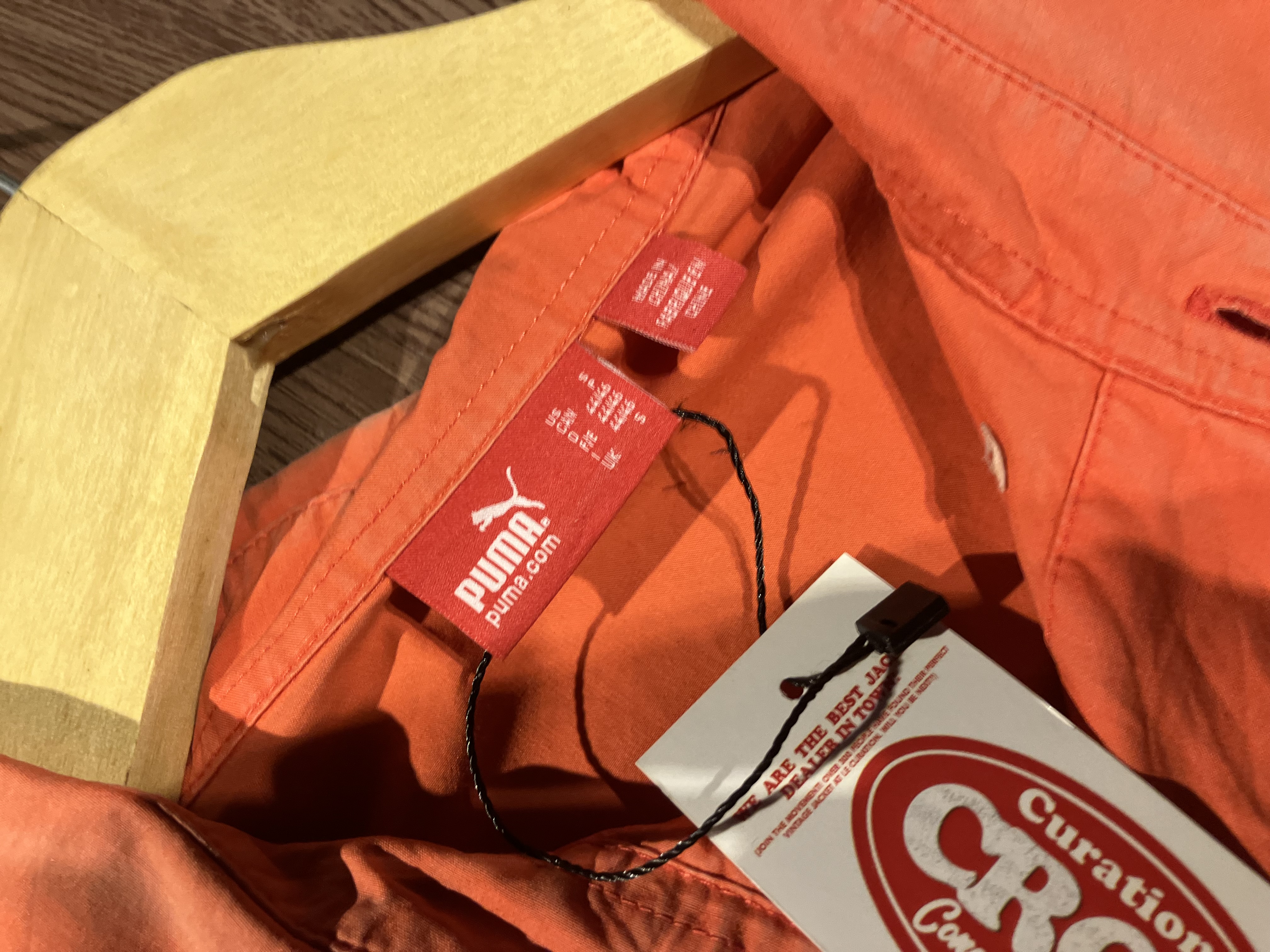 [M] Early 2000 Issue Scuderia Ferrari Team Logo Longsleeve Workshirt