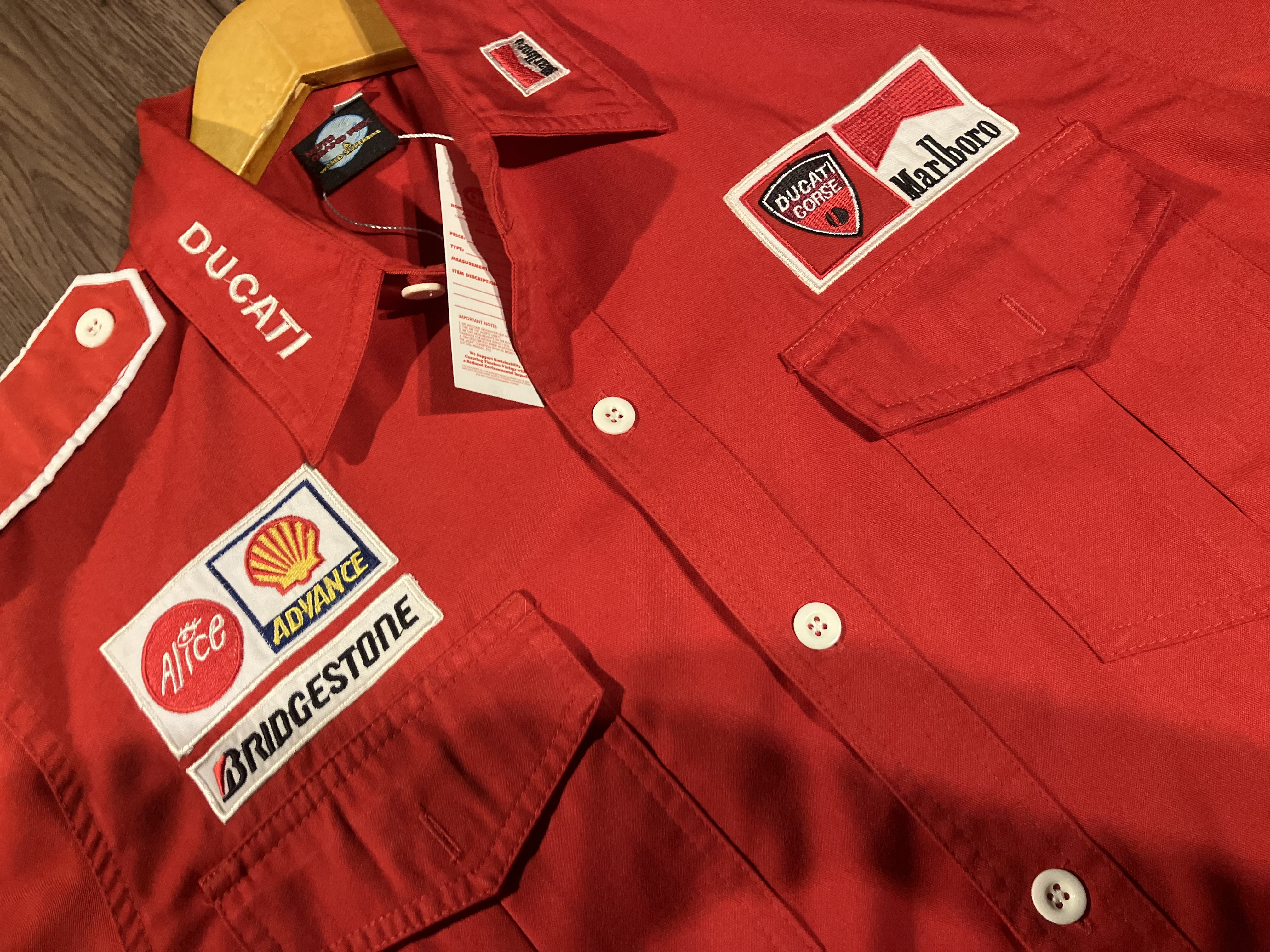 [M] MOTO Ducati Marlboro Racing Work Shirt