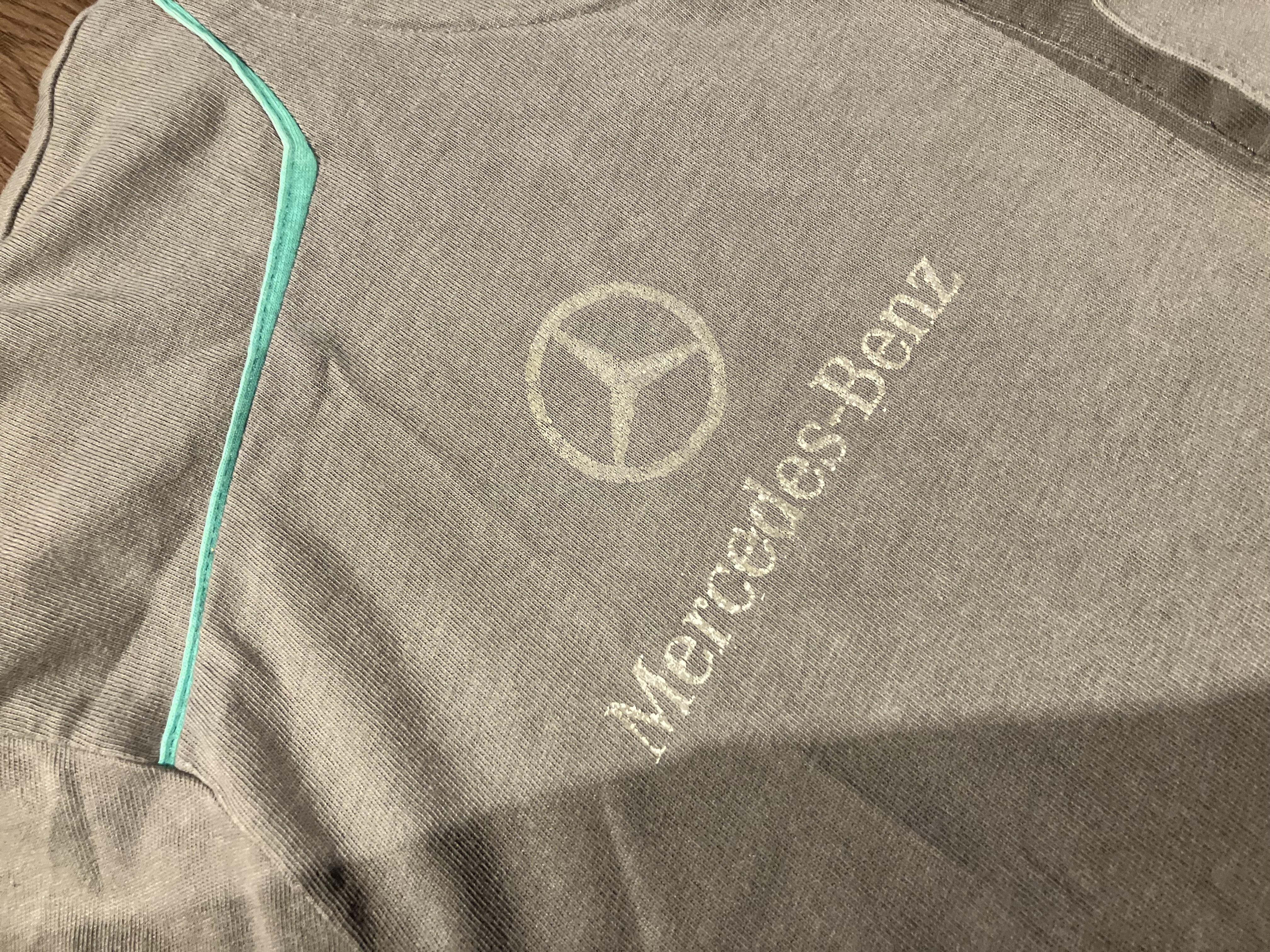 [L] Mercedes Benz Petronas Team Logo Polo Shirt