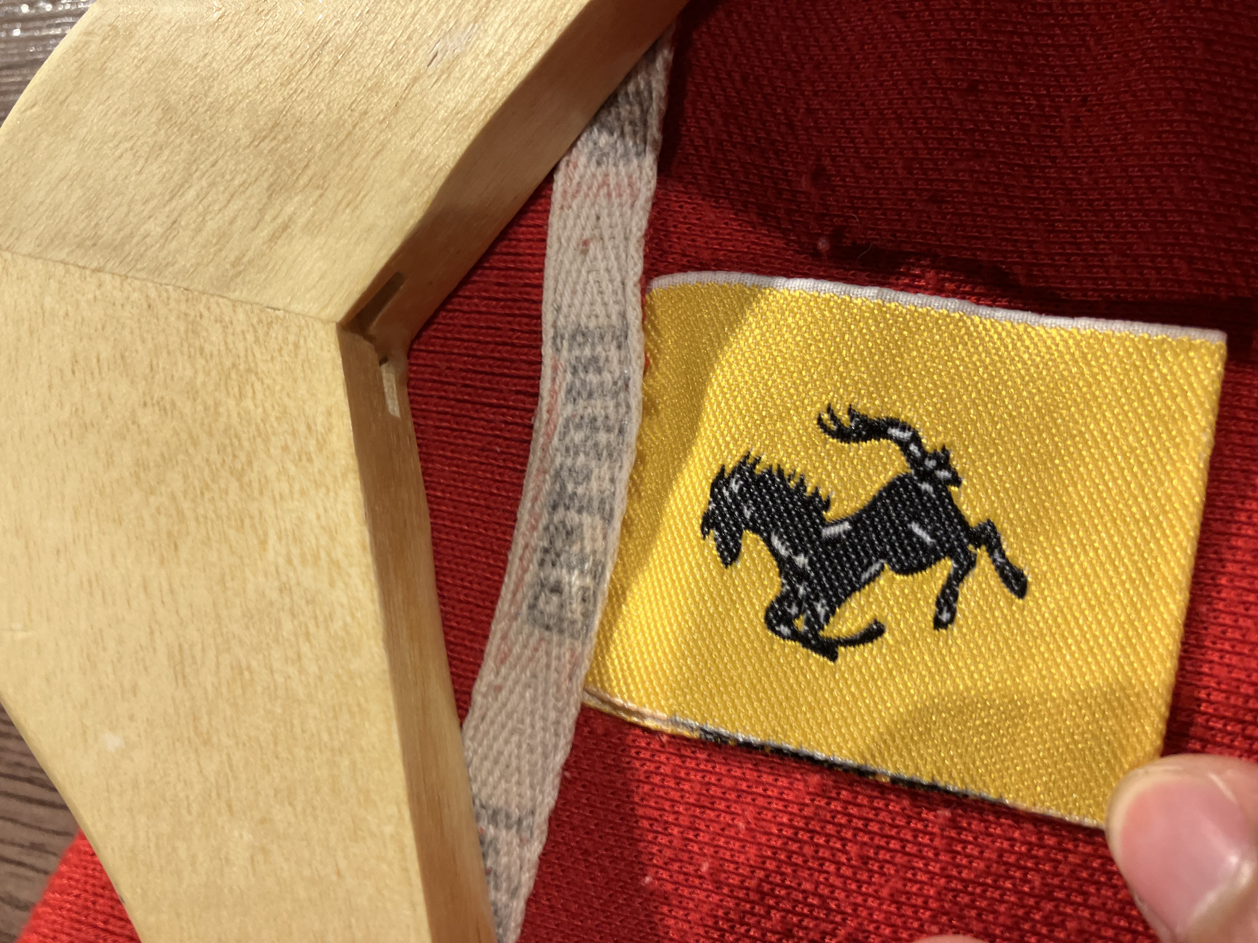 [L] 1996 Marlboro Ferrari Team Logo Polo Shirt