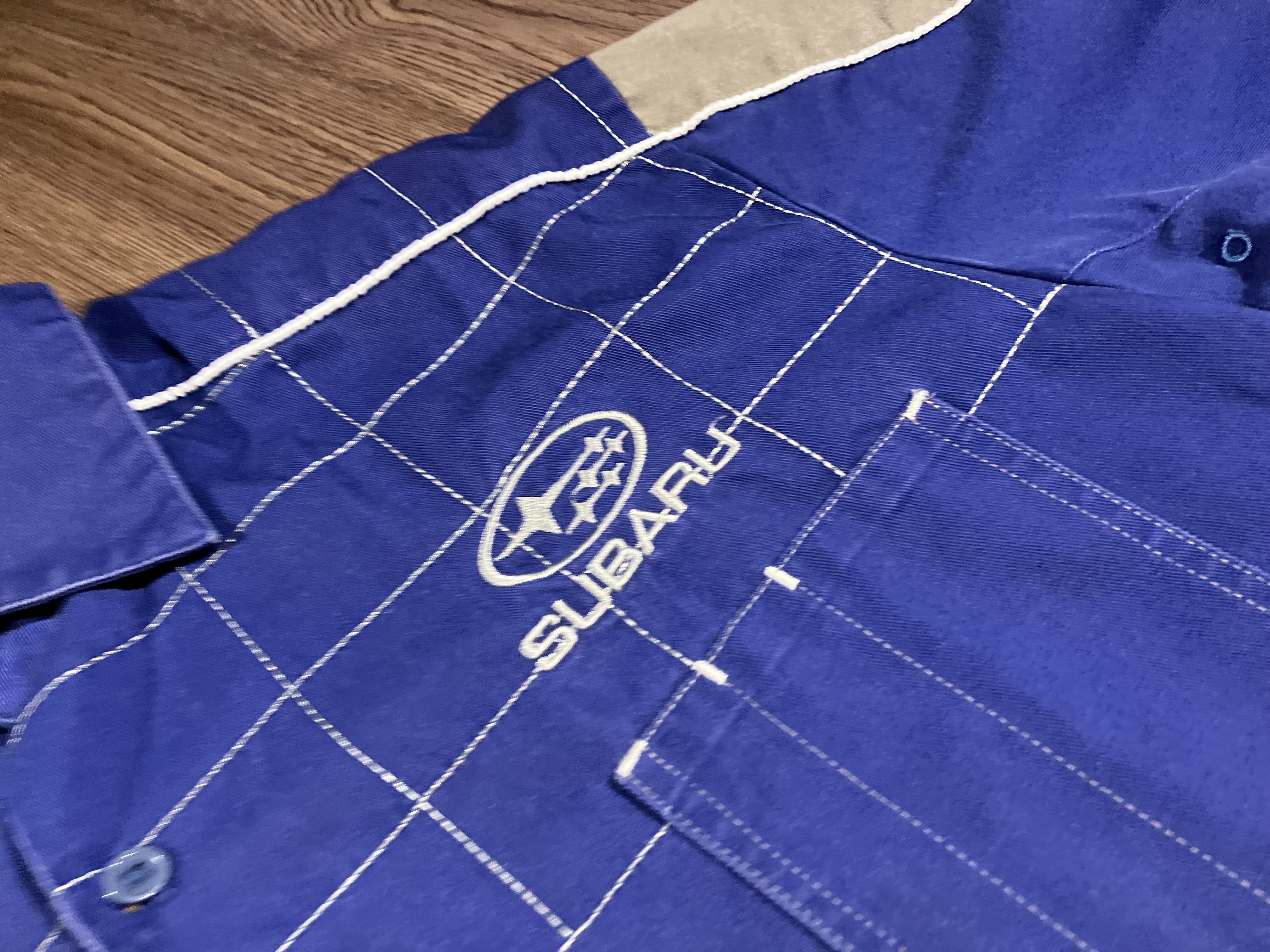 [L] Vintage Subaru Team Logo Workshirt
