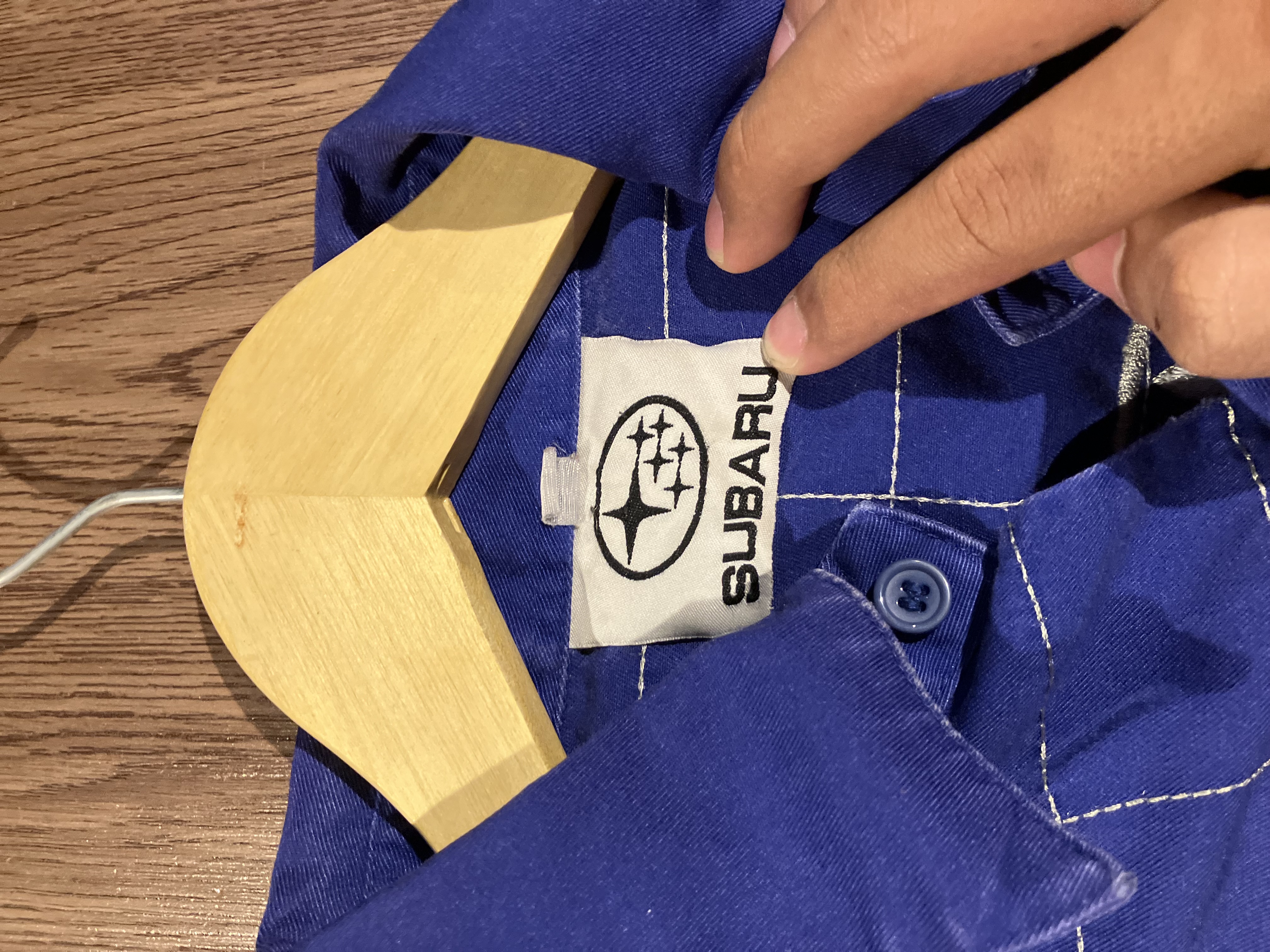 [L] Vintage Subaru Team Logo Workshirt