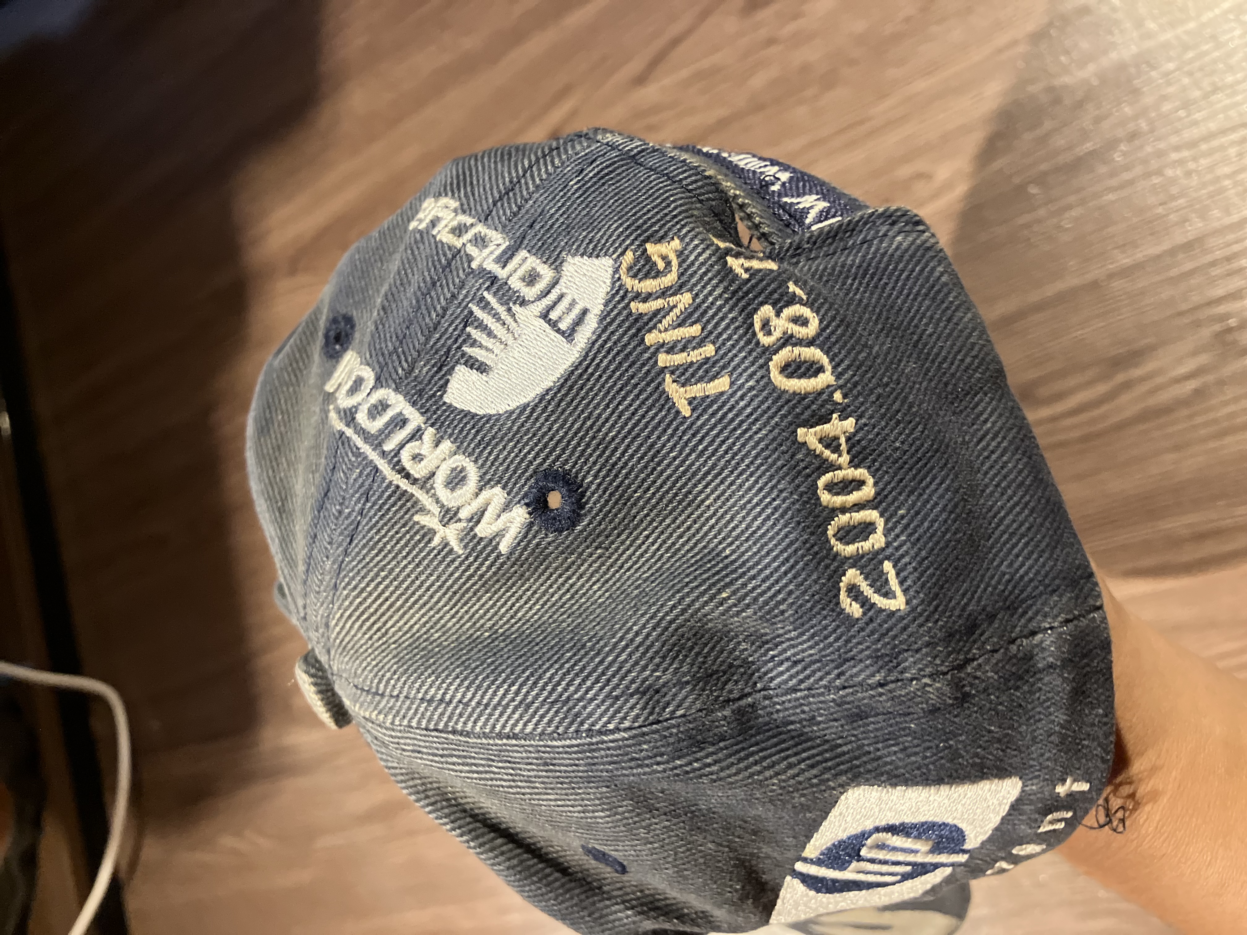 [OSFA] Bmw Williams 3Juan Pablo Montoya Embroidered Logo Cap