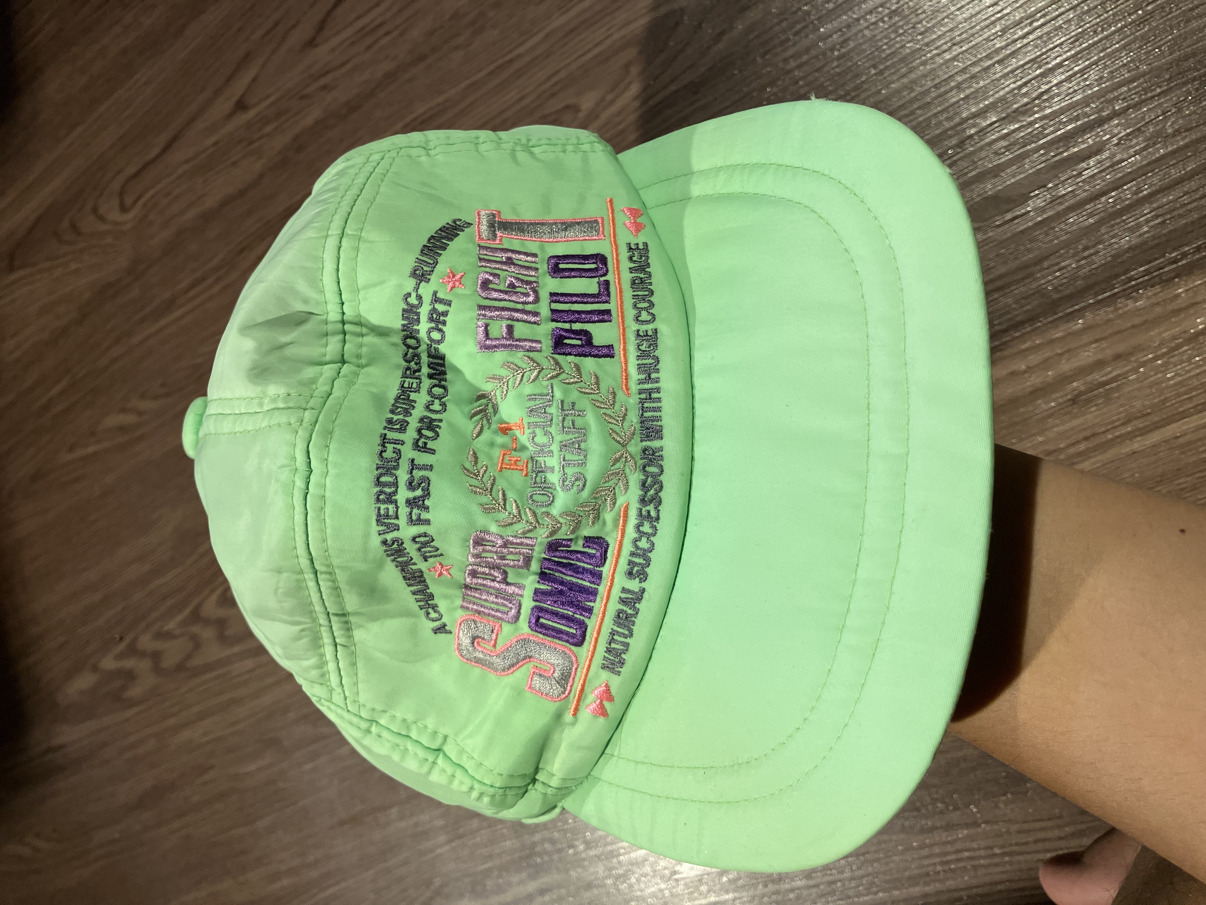 [OSFA] Super sonic Embroidered Logo Cap