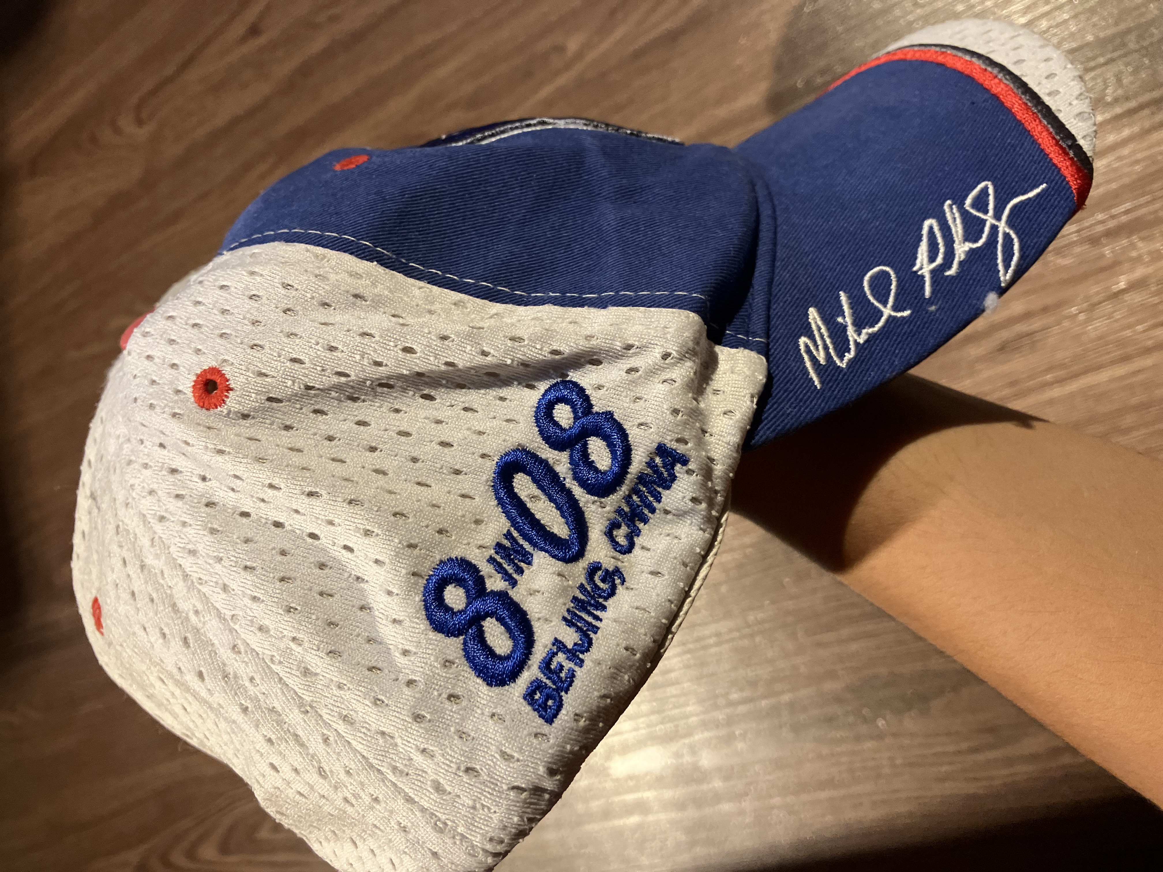 [OSFA] Phelps Olympic USA Embroidered Logo Cap
