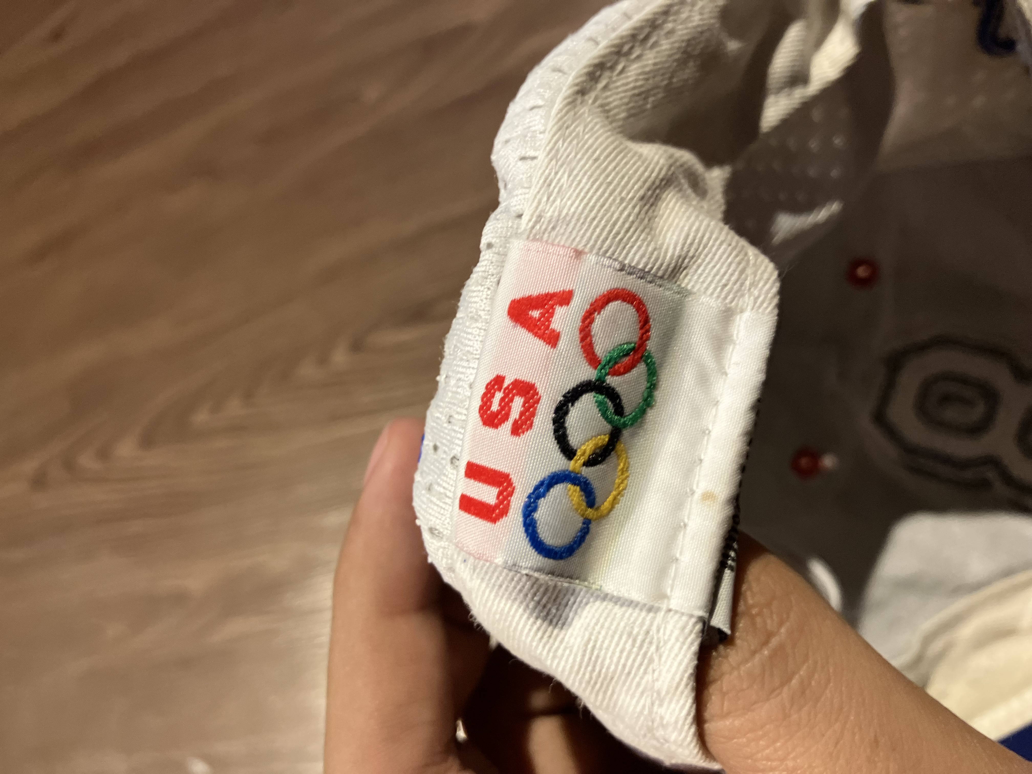 [OSFA] Phelps Olympic USA Embroidered Logo Cap