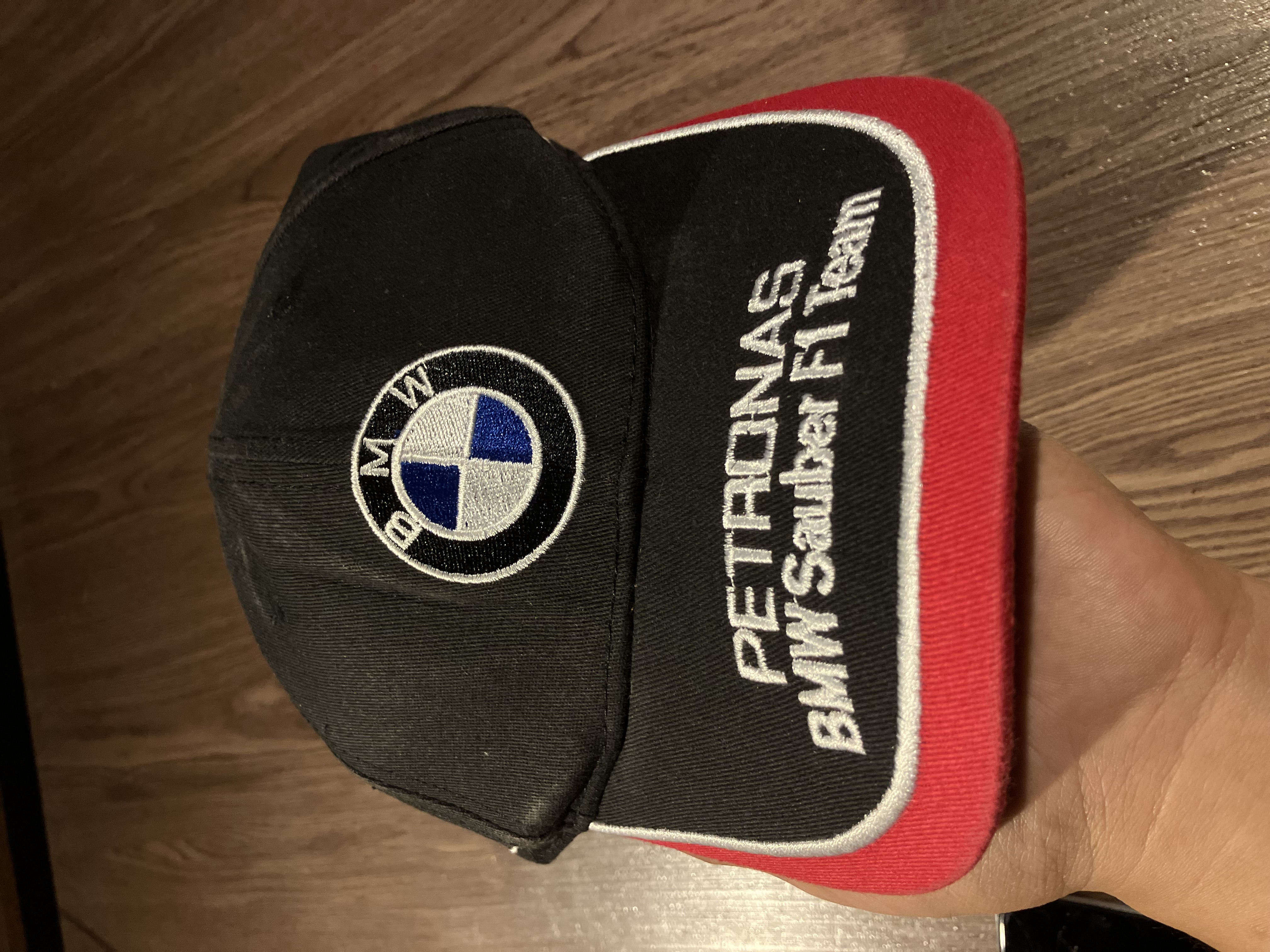 [OSFA] Sauber BMW Petronas Embroidered Logo Cap
