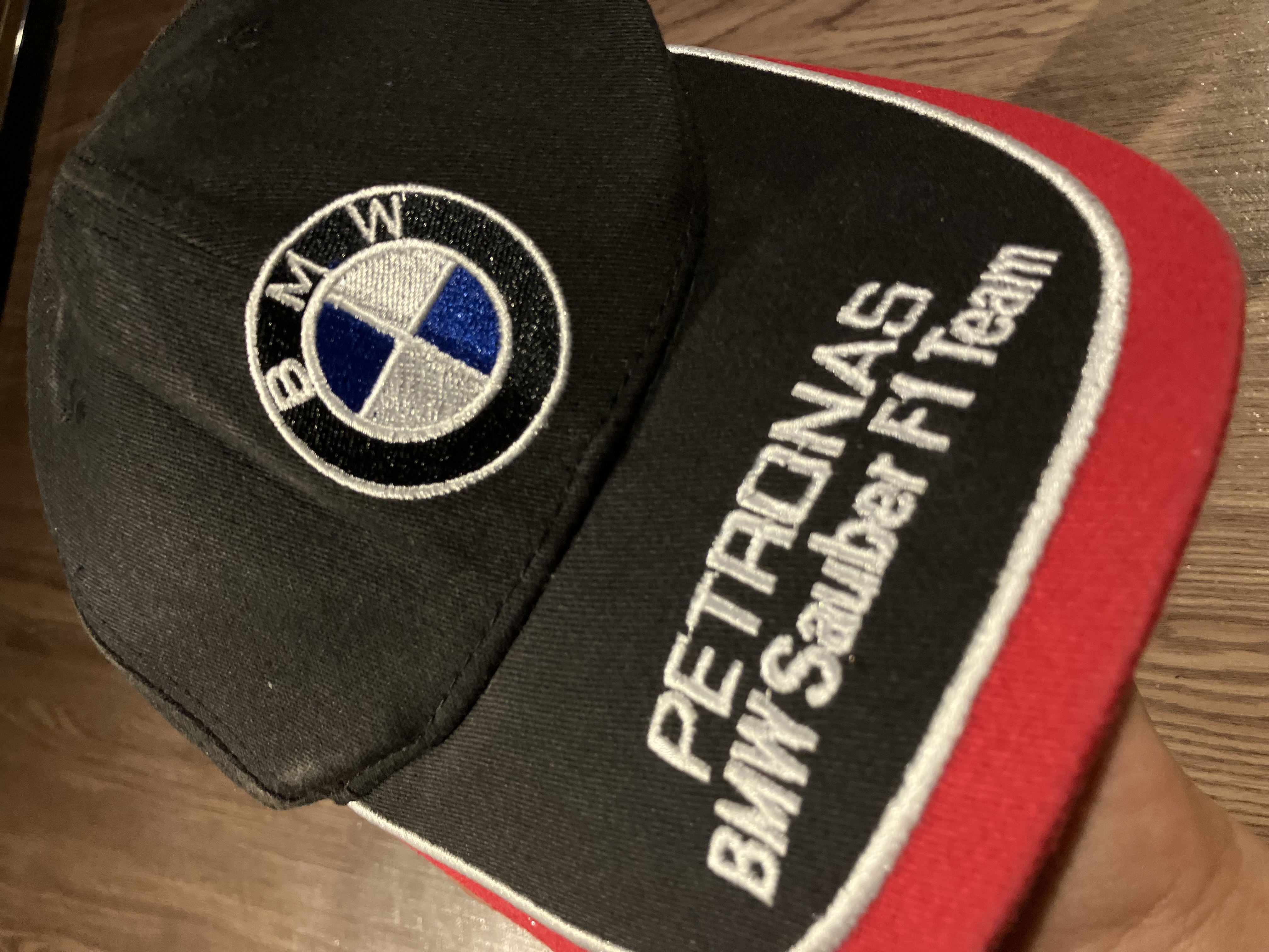 [OSFA] Sauber BMW Petronas Embroidered Logo Cap