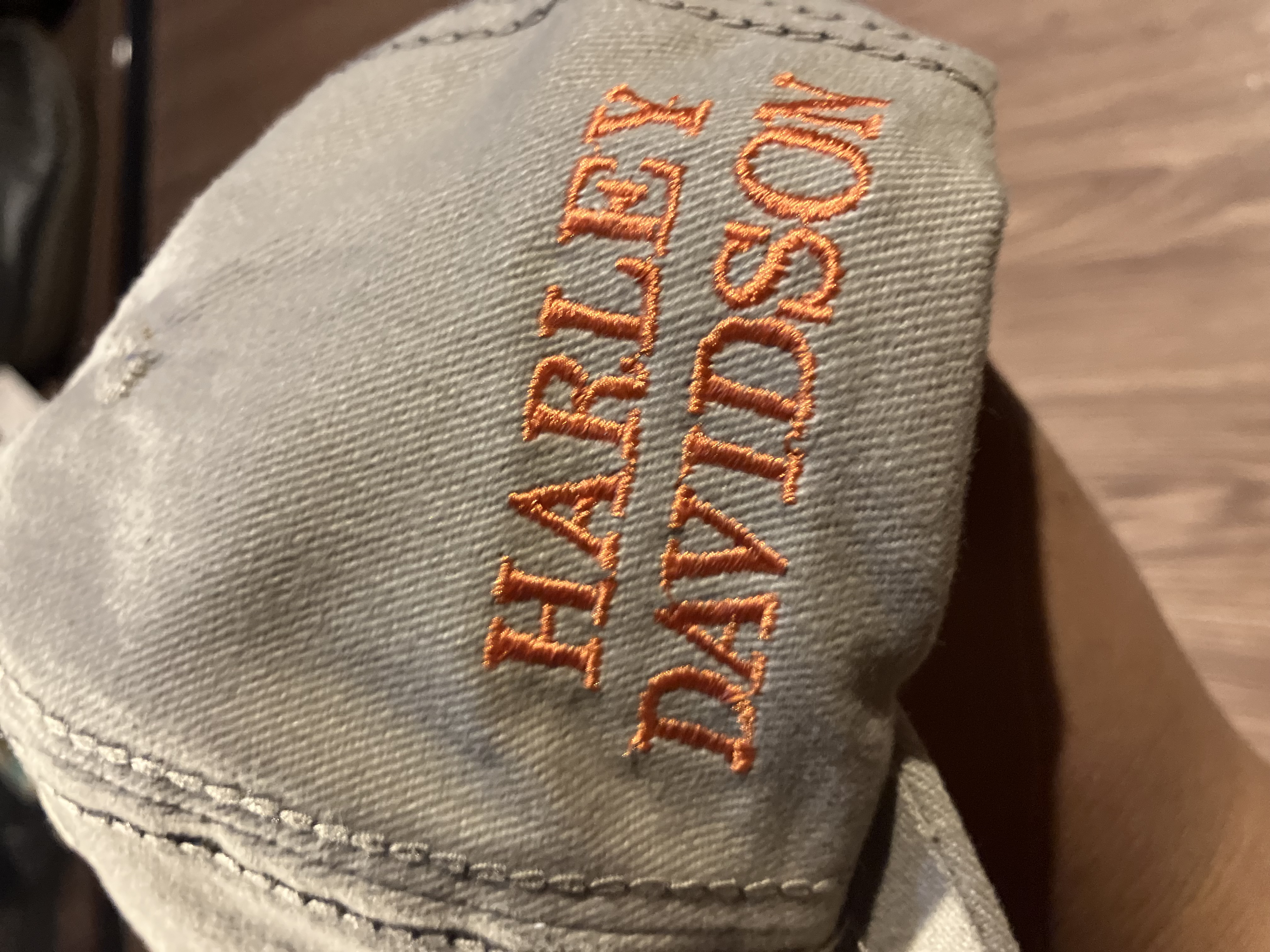 [OSFA] Harley Davidson Embroidered Logo Cap