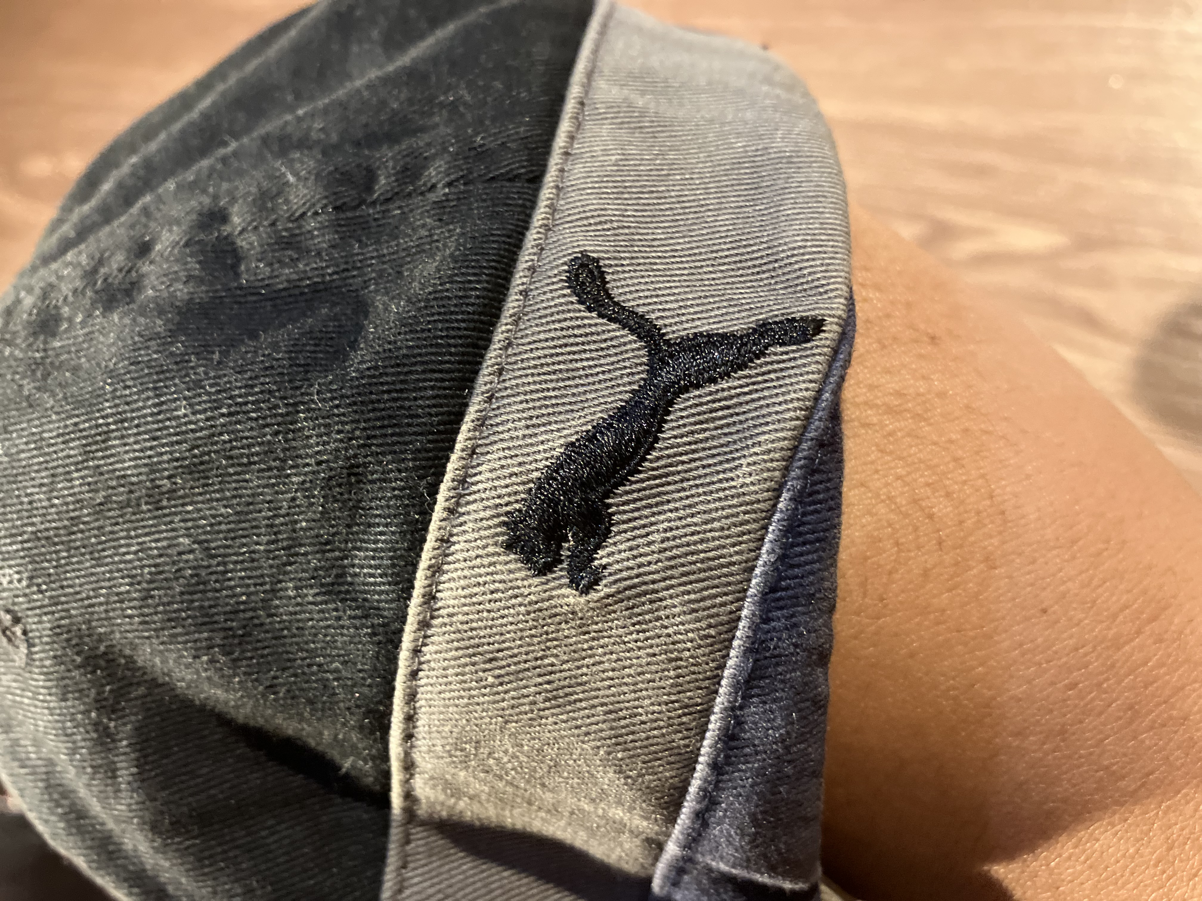 [OSFA] Puma Ferrari Embossed Leather Logo Cap